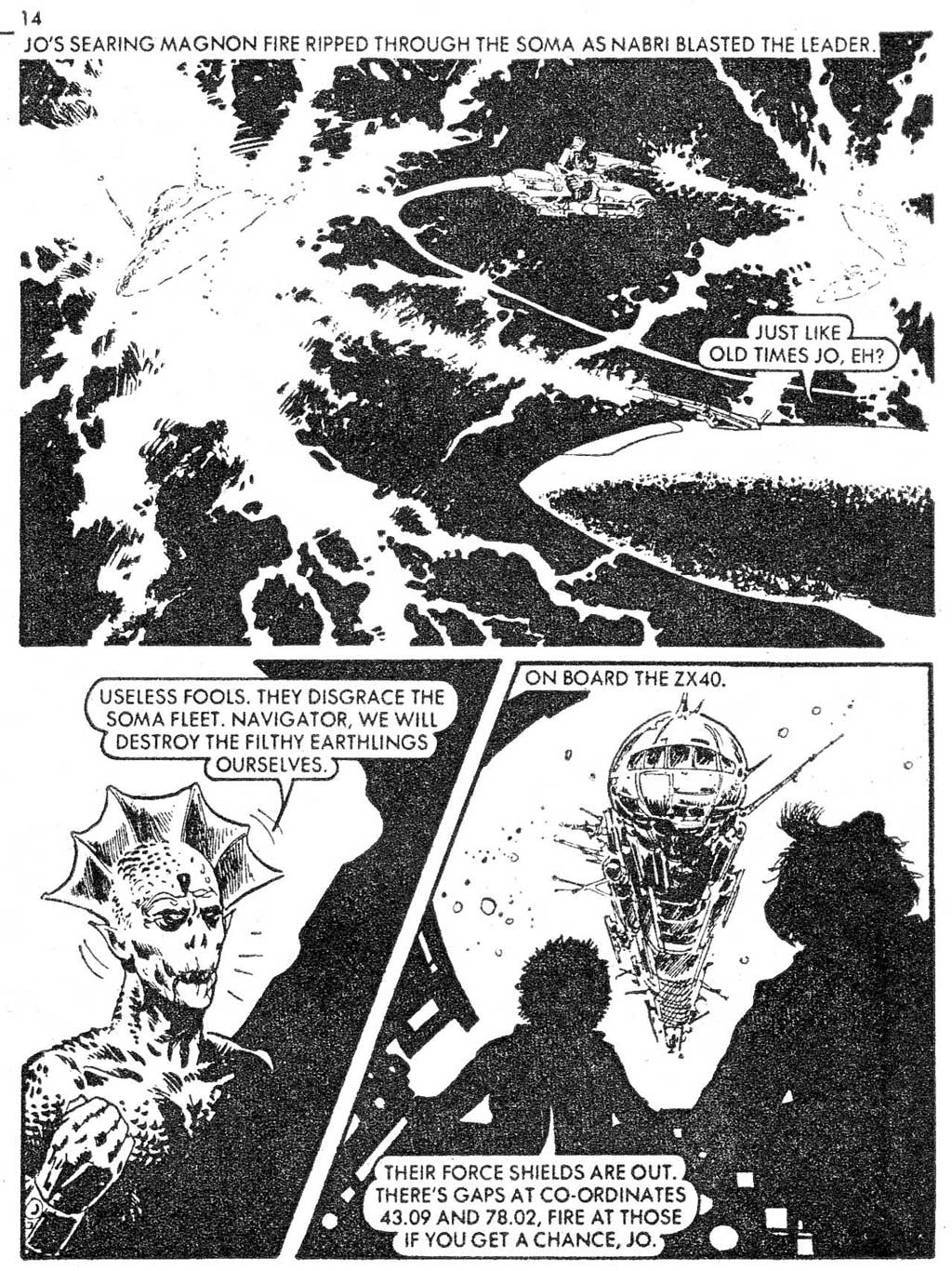 Read online Starblazer comic -  Issue #16 - 14
