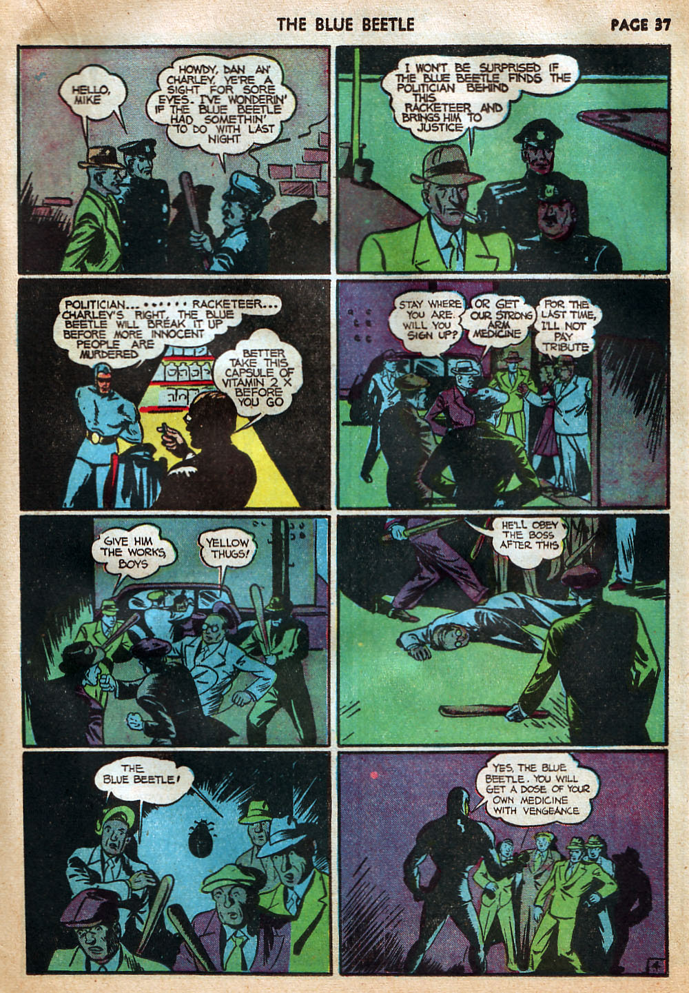 Read online The Blue Beetle comic -  Issue #5 - 38