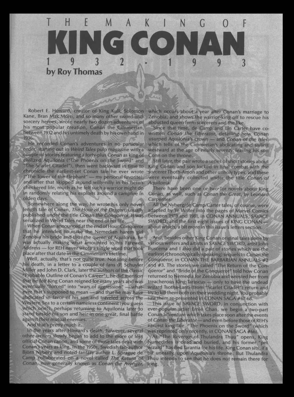 Read online The Savage Sword Of Conan comic -  Issue #214 - 60