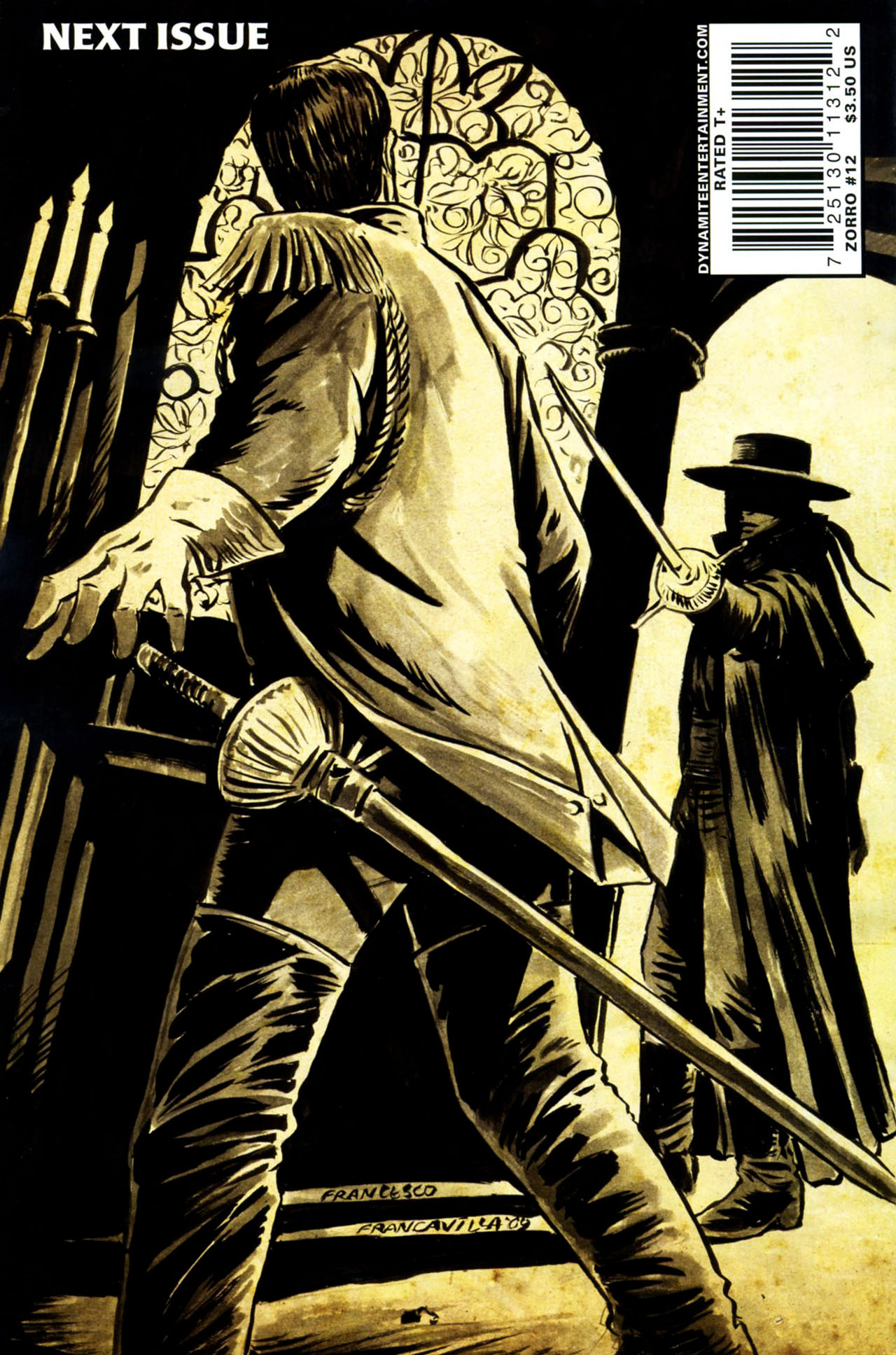 Read online Zorro (2008) comic -  Issue #12 - 36