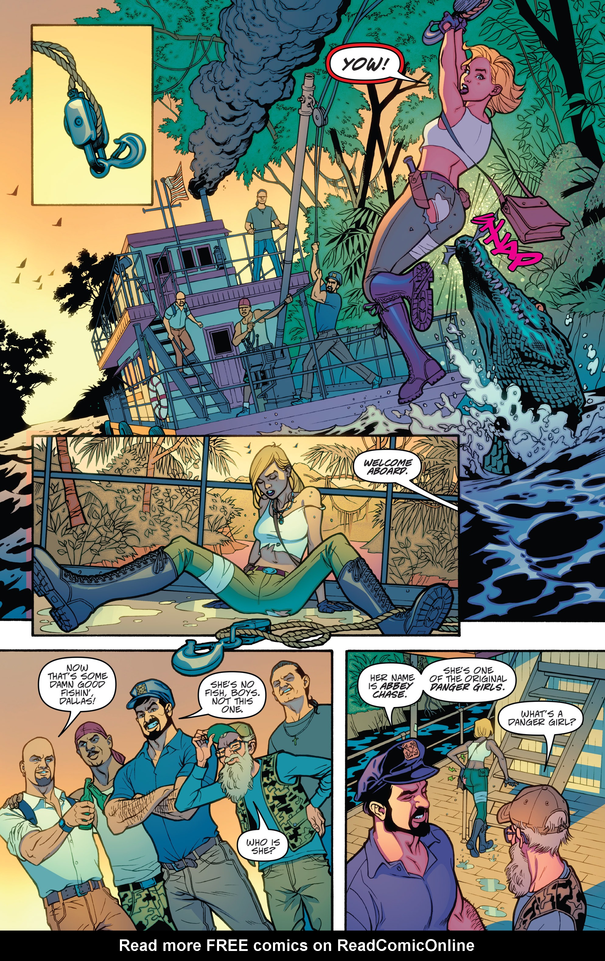 Read online Danger Girl: Renegade comic -  Issue #1 - 19
