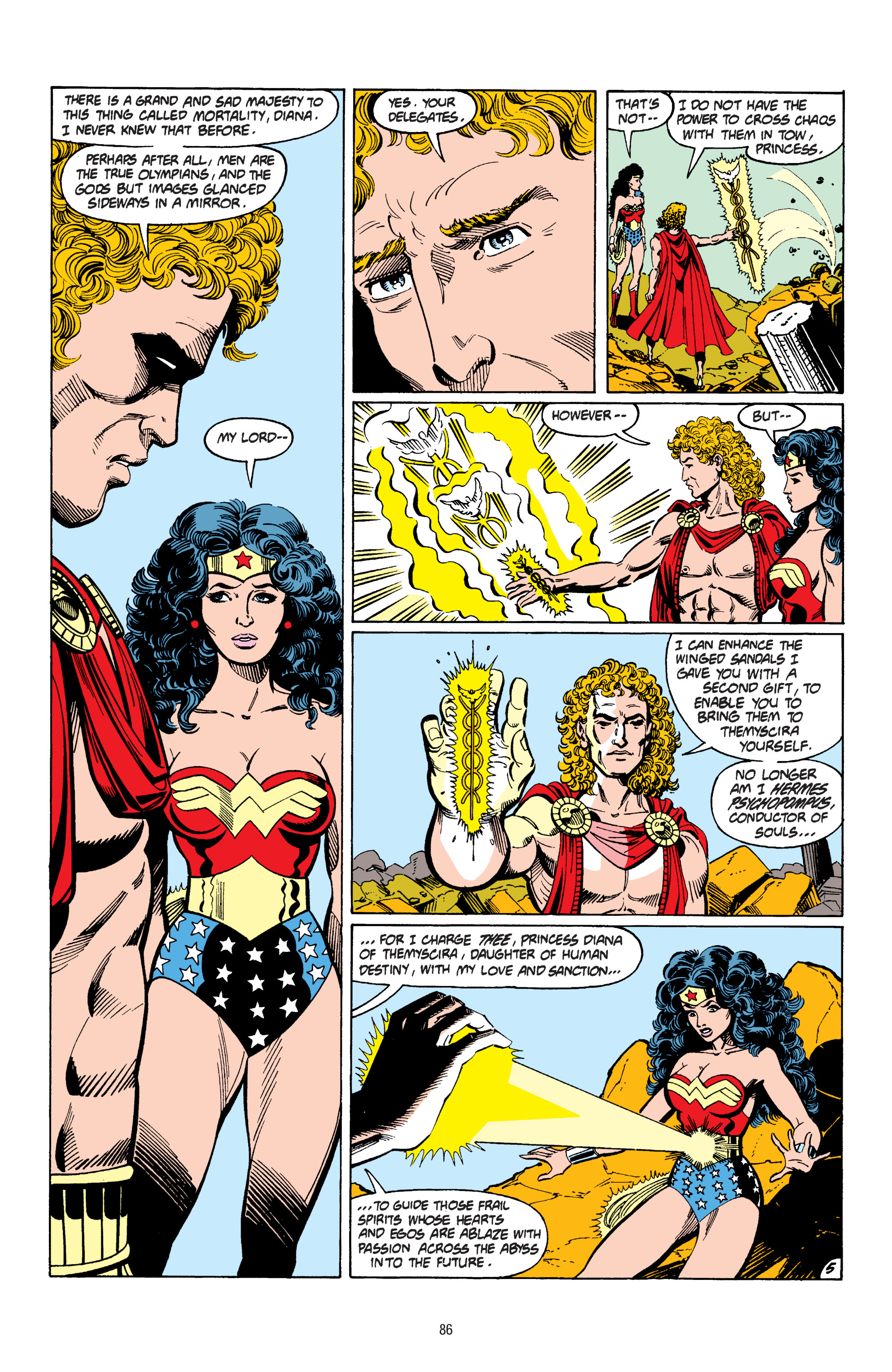 Read online Wonder Woman By George Pérez comic -  Issue # TPB 4 (Part 1) - 86