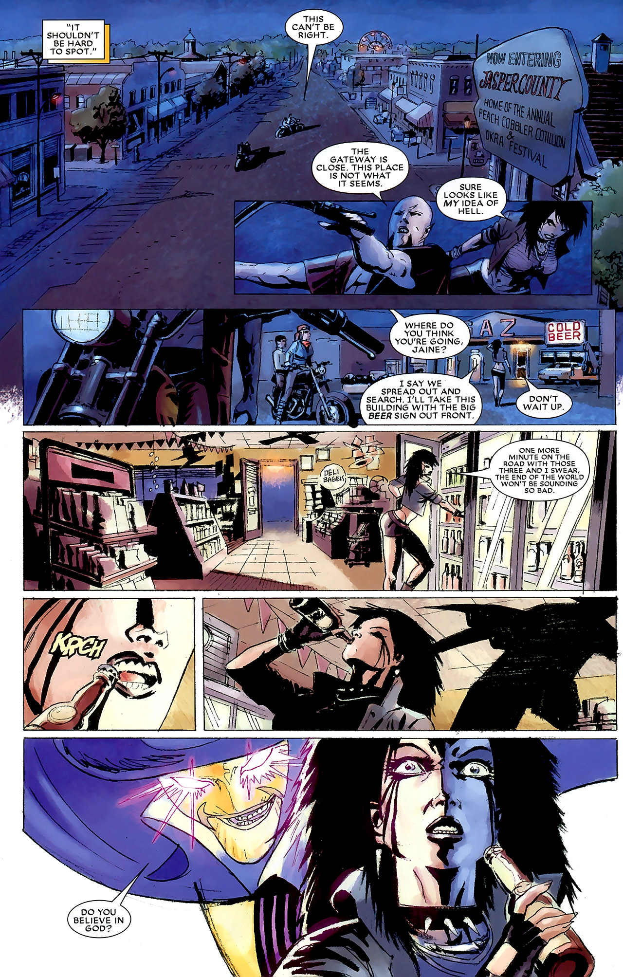 Read online Ghost Riders: Heaven's on Fire comic -  Issue #4 - 8