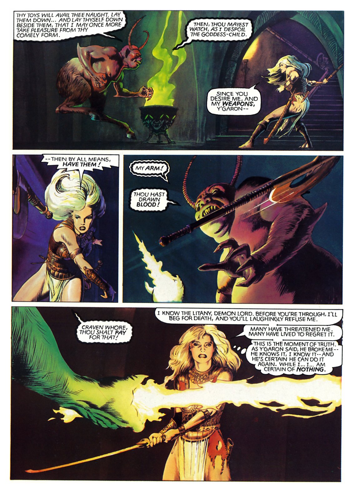 Read online Marvel Graphic Novel comic -  Issue #21 - Marada the She-Wolf - 36