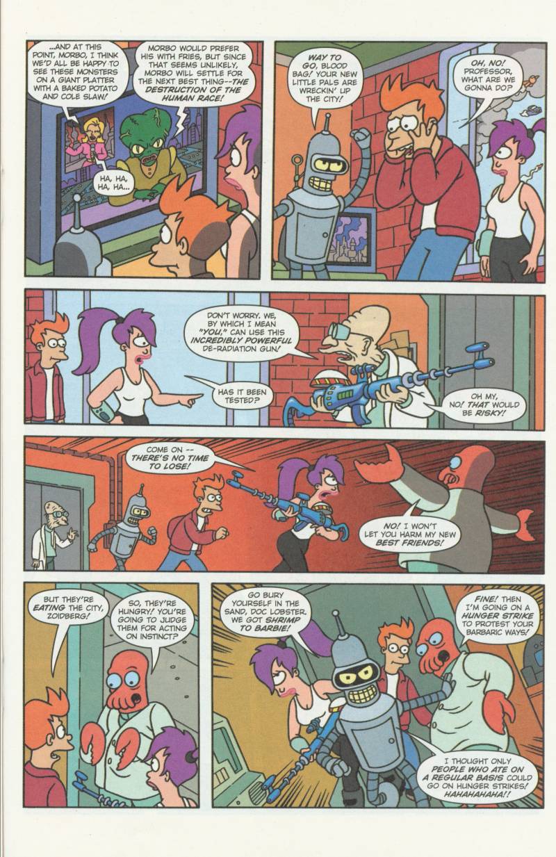 Read online Futurama Comics comic -  Issue #1 - 21