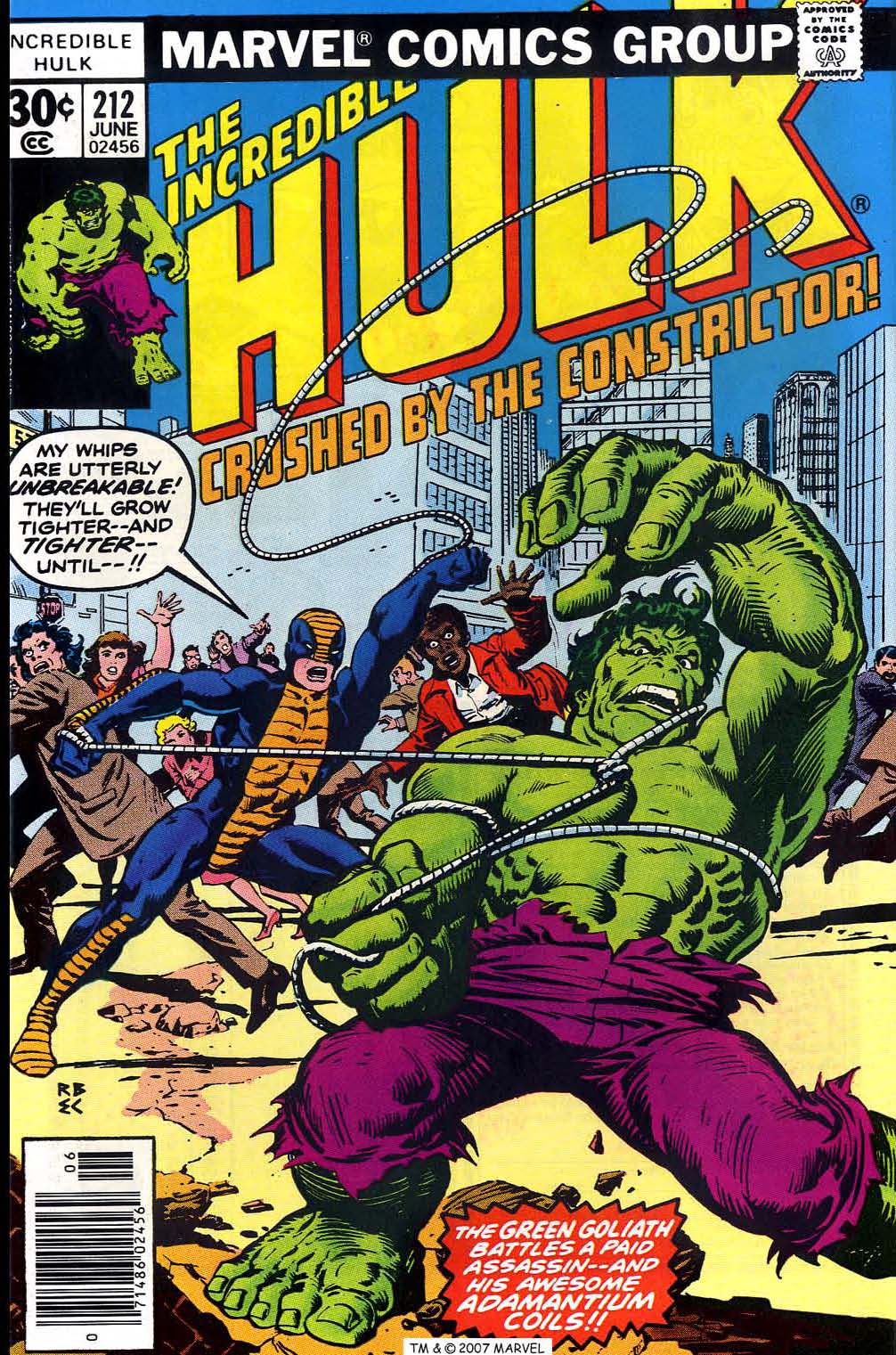 Read online The Incredible Hulk (1968) comic -  Issue #212 - 1