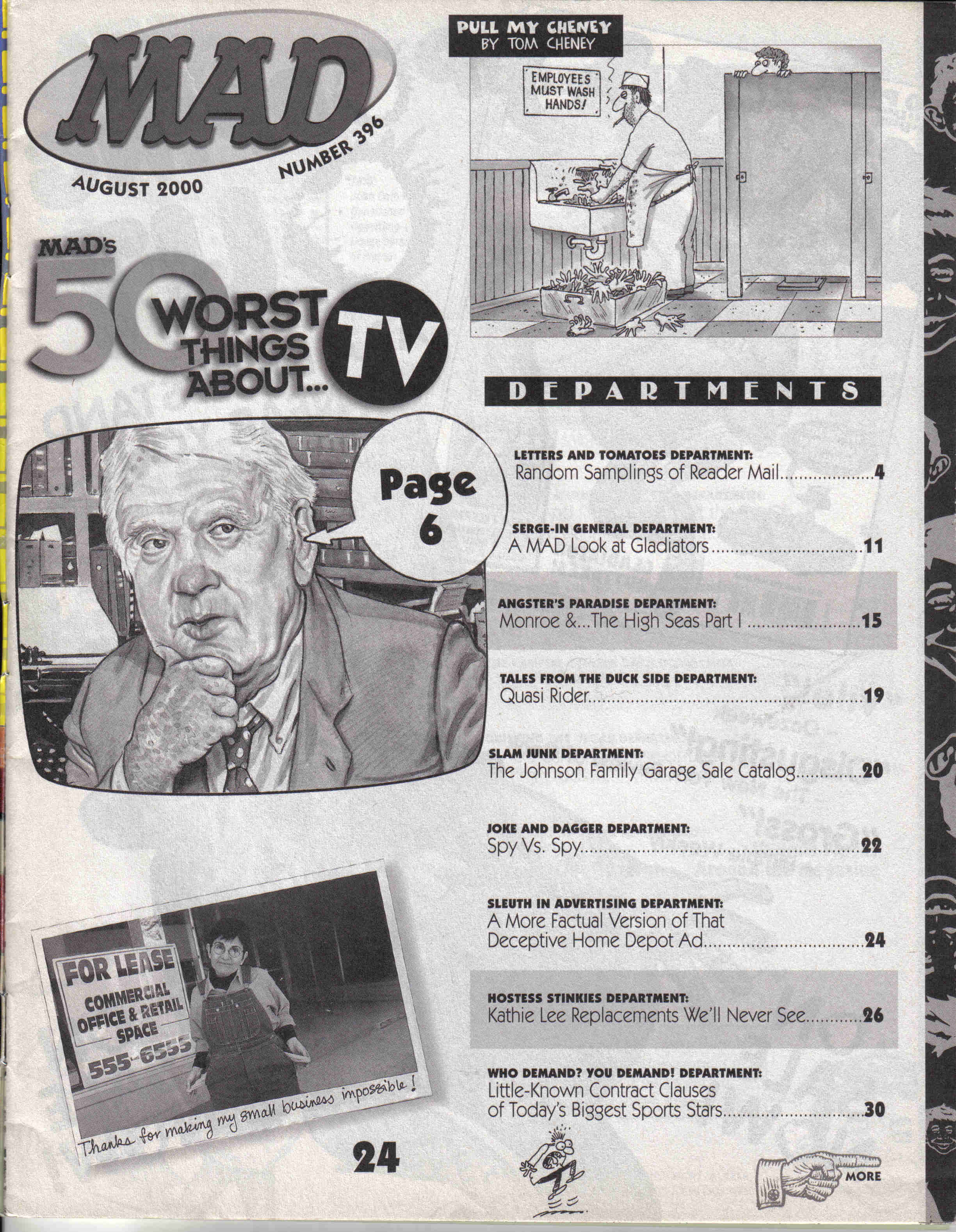 Read online MAD comic -  Issue #396 - 2