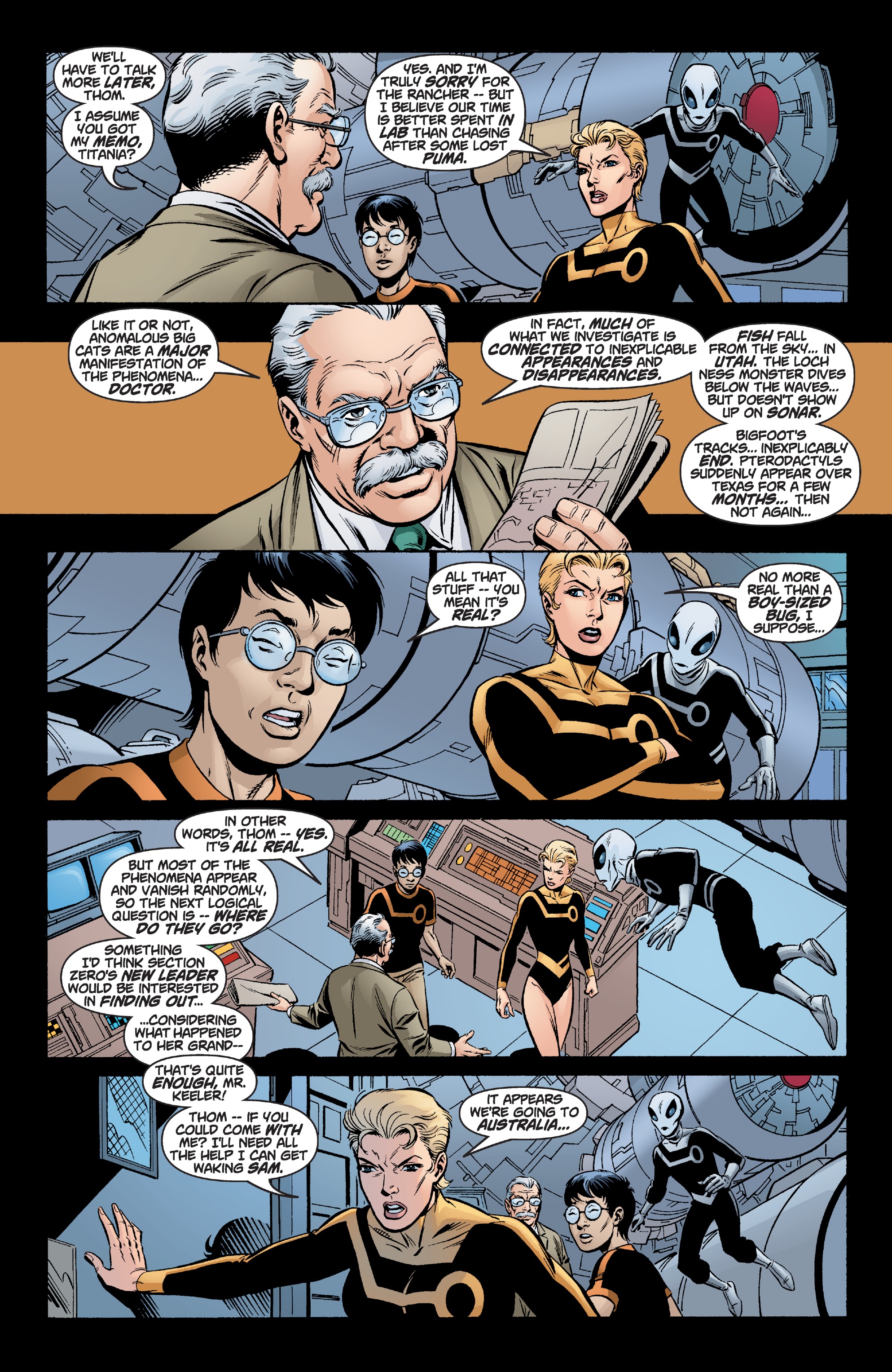 Read online Section Zero (2019) comic -  Issue #1 - 23