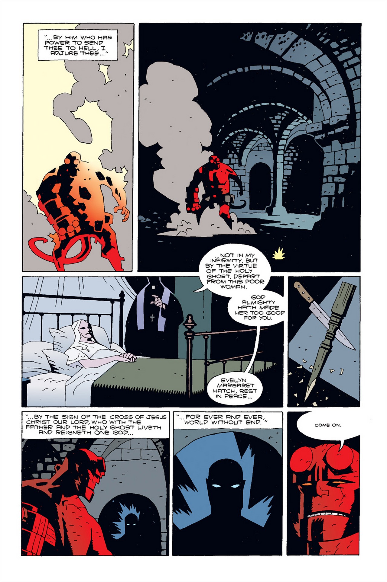 Read online Hellboy Christmas Underground comic -  Issue # Full - 17