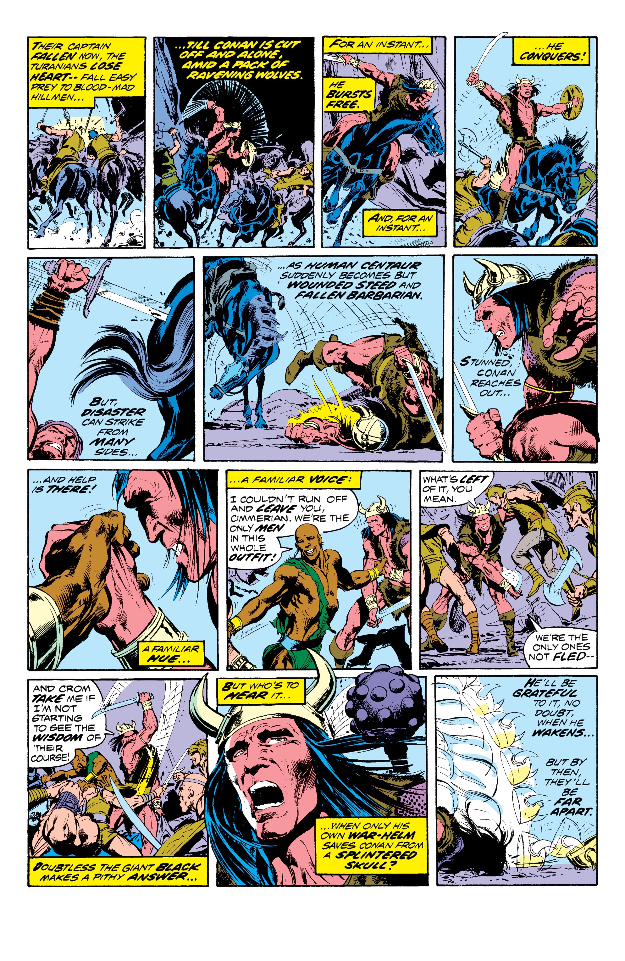 Read online Conan The Barbarian Epic Collection: The Original Marvel Years - The Curse Of The Golden Skull comic -  Issue # TPB (Part 3) - 13
