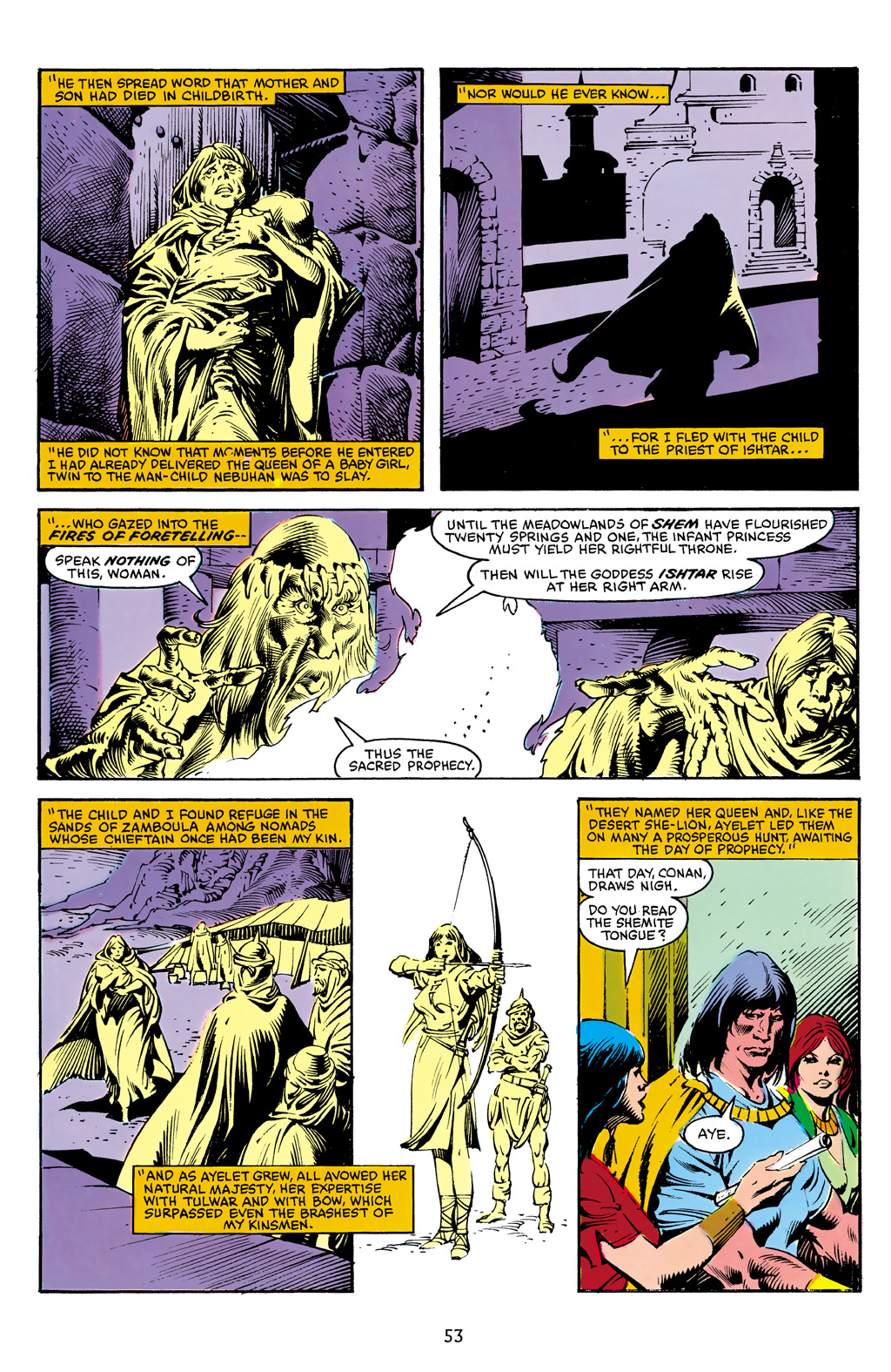 Read online The Chronicles of King Conan comic -  Issue # TPB 4 (Part 1) - 54