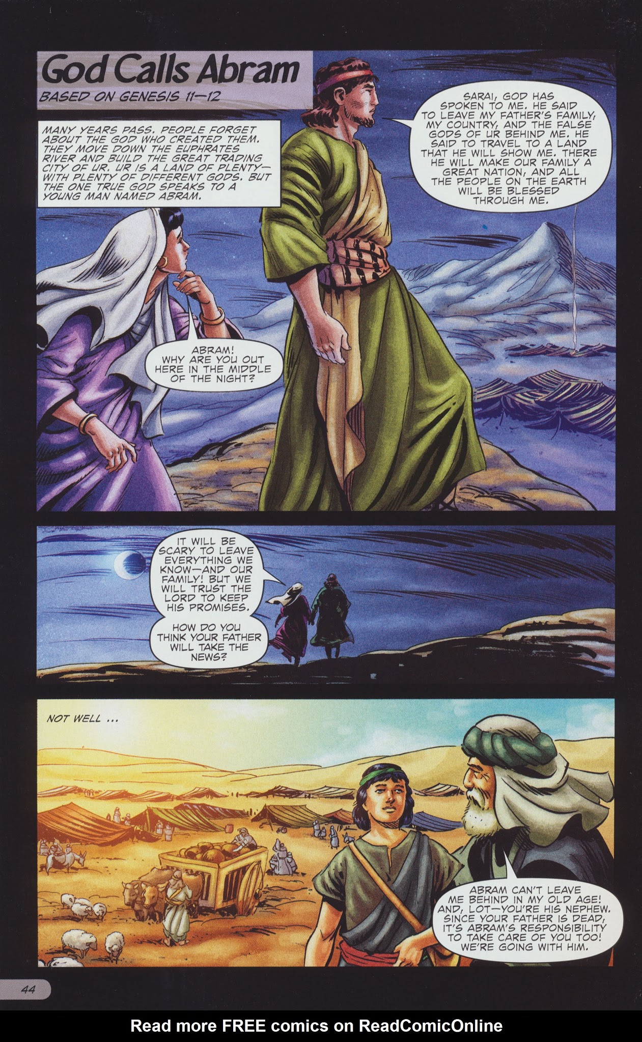 Read online The Action Bible comic -  Issue # TPB 1 - 48