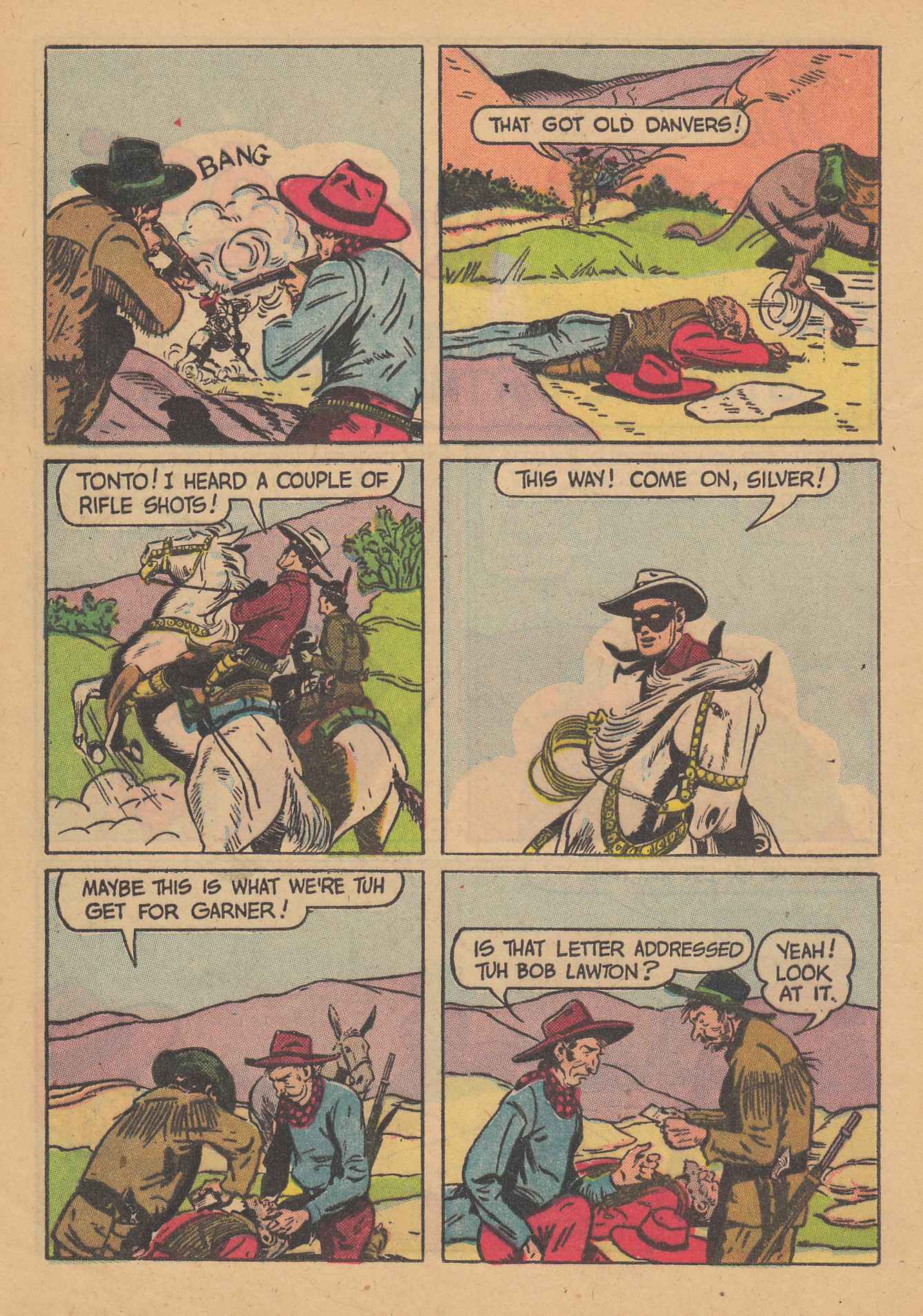 Read online The Lone Ranger (1948) comic -  Issue #20 - 4