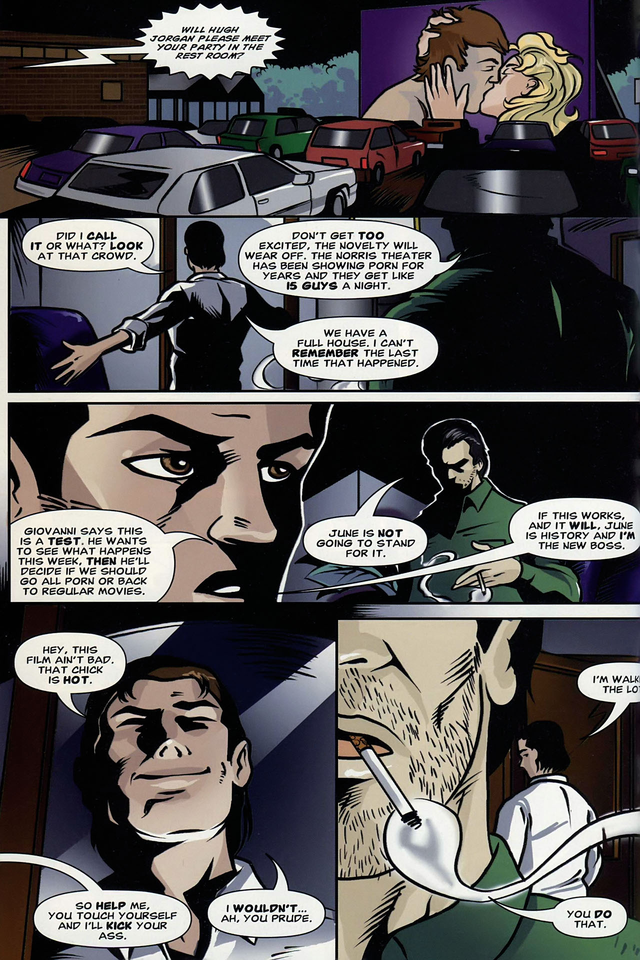 Read online Tales of the Starlight Drive-In comic -  Issue # TPB (Part 2) - 24