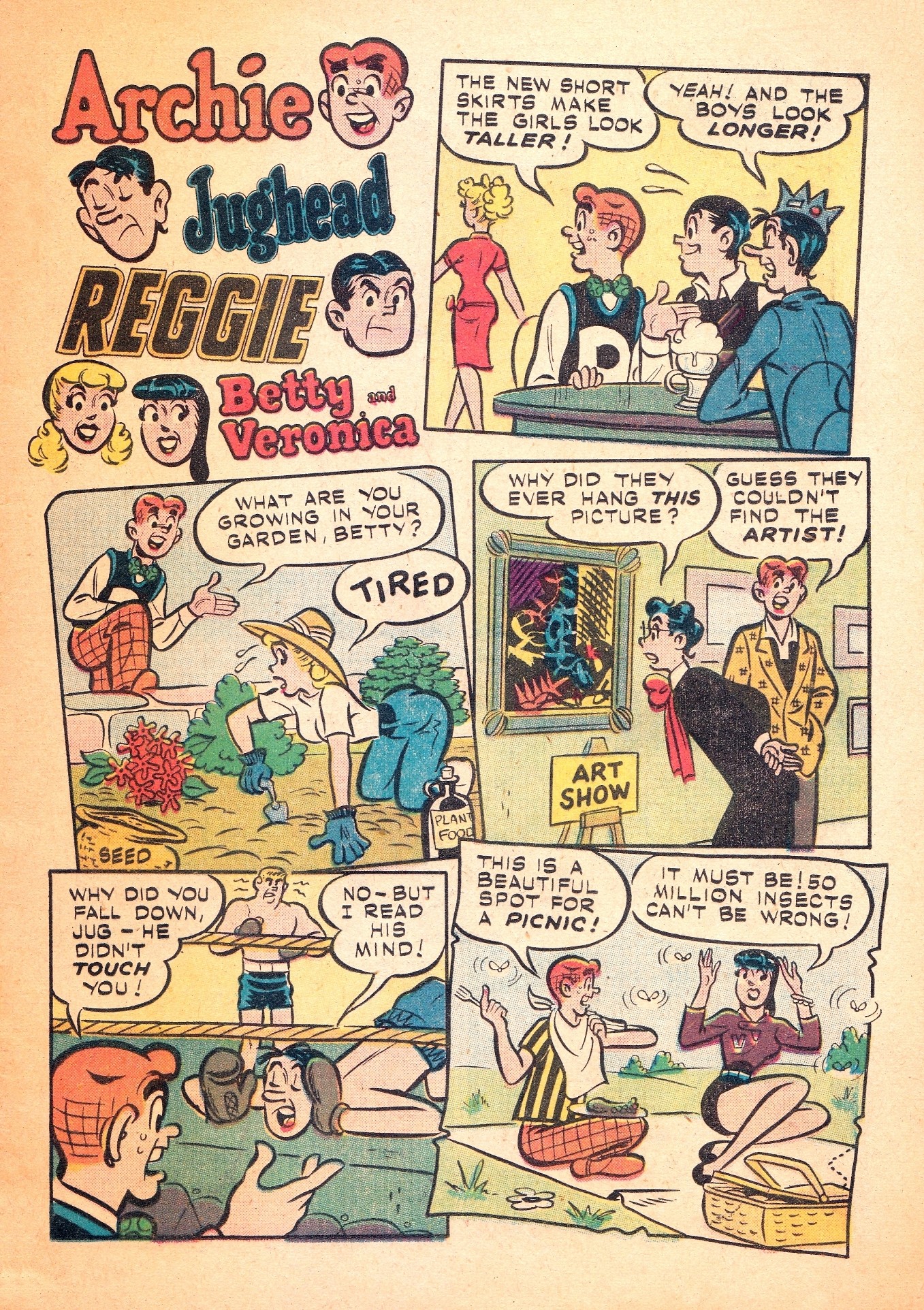 Read online Archie's Joke Book Magazine comic -  Issue #39 - 5