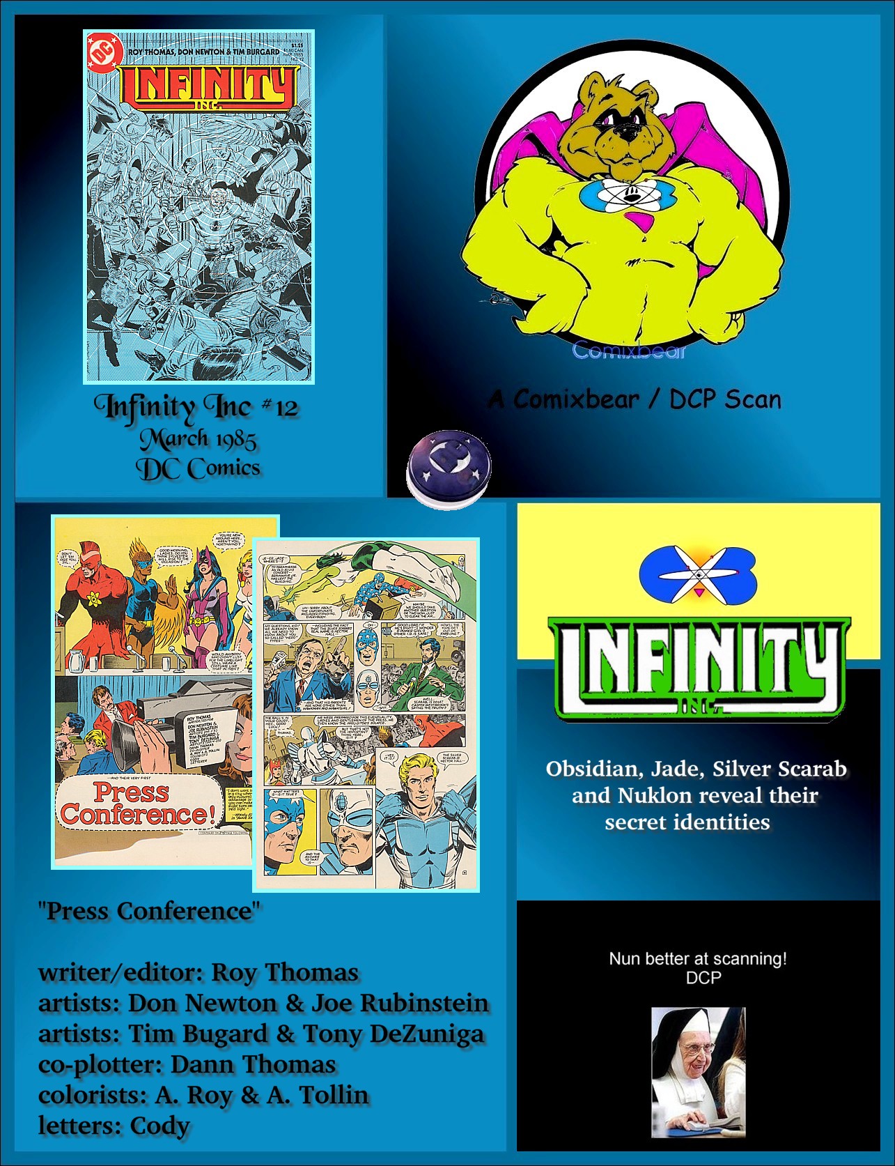 Read online Infinity Inc. (1984) comic -  Issue #12 - 36