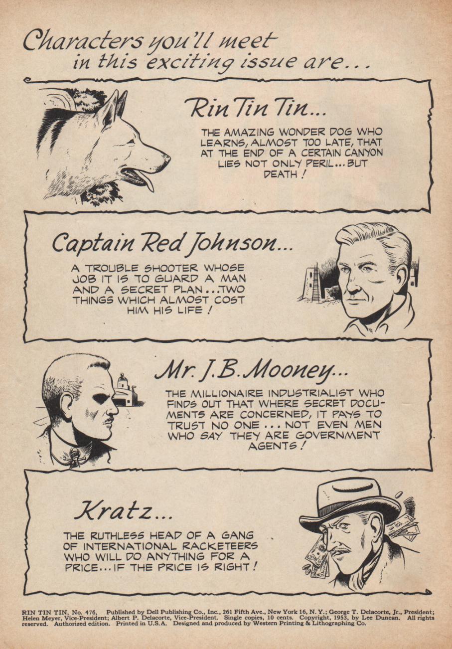 Read online Four Color Comics comic -  Issue #476 - 2