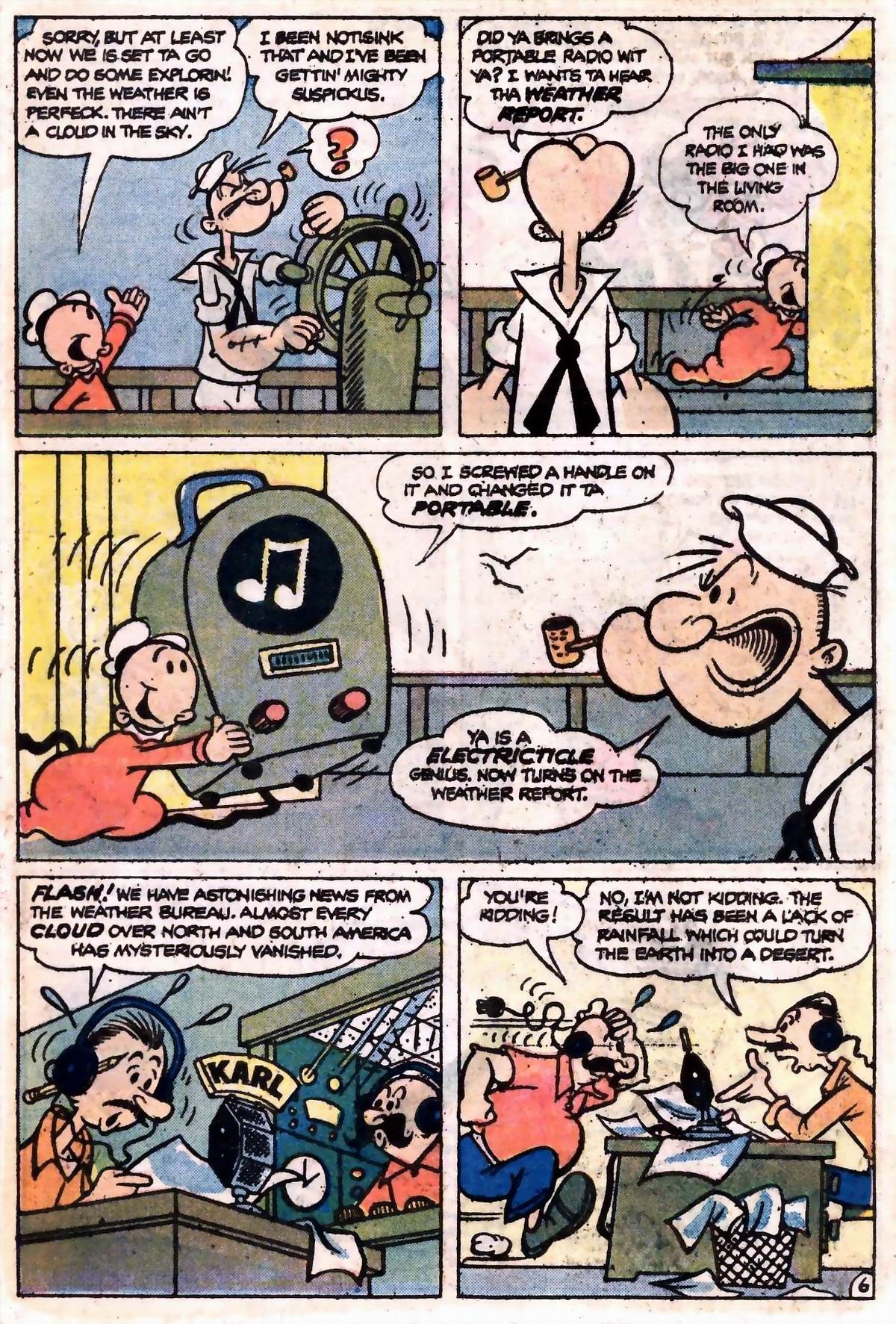 Read online Popeye (1948) comic -  Issue #134 - 7