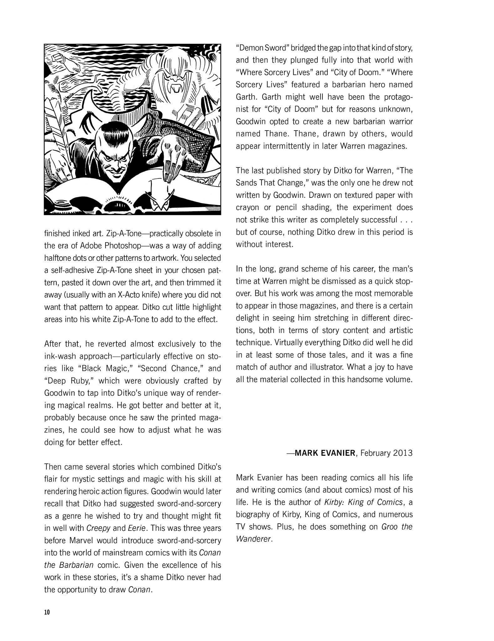 Read online Creepy Presents Steve Ditko comic -  Issue # TPB - 12