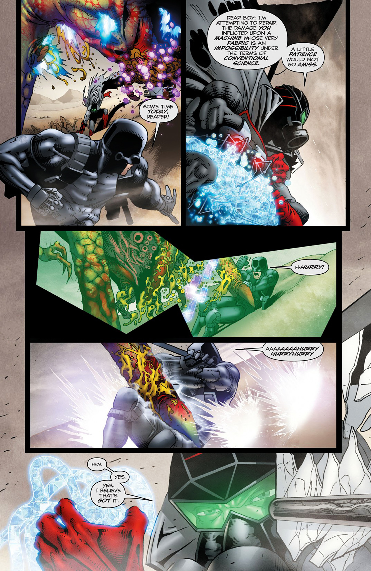 Read online Extermination comic -  Issue #1 - 21