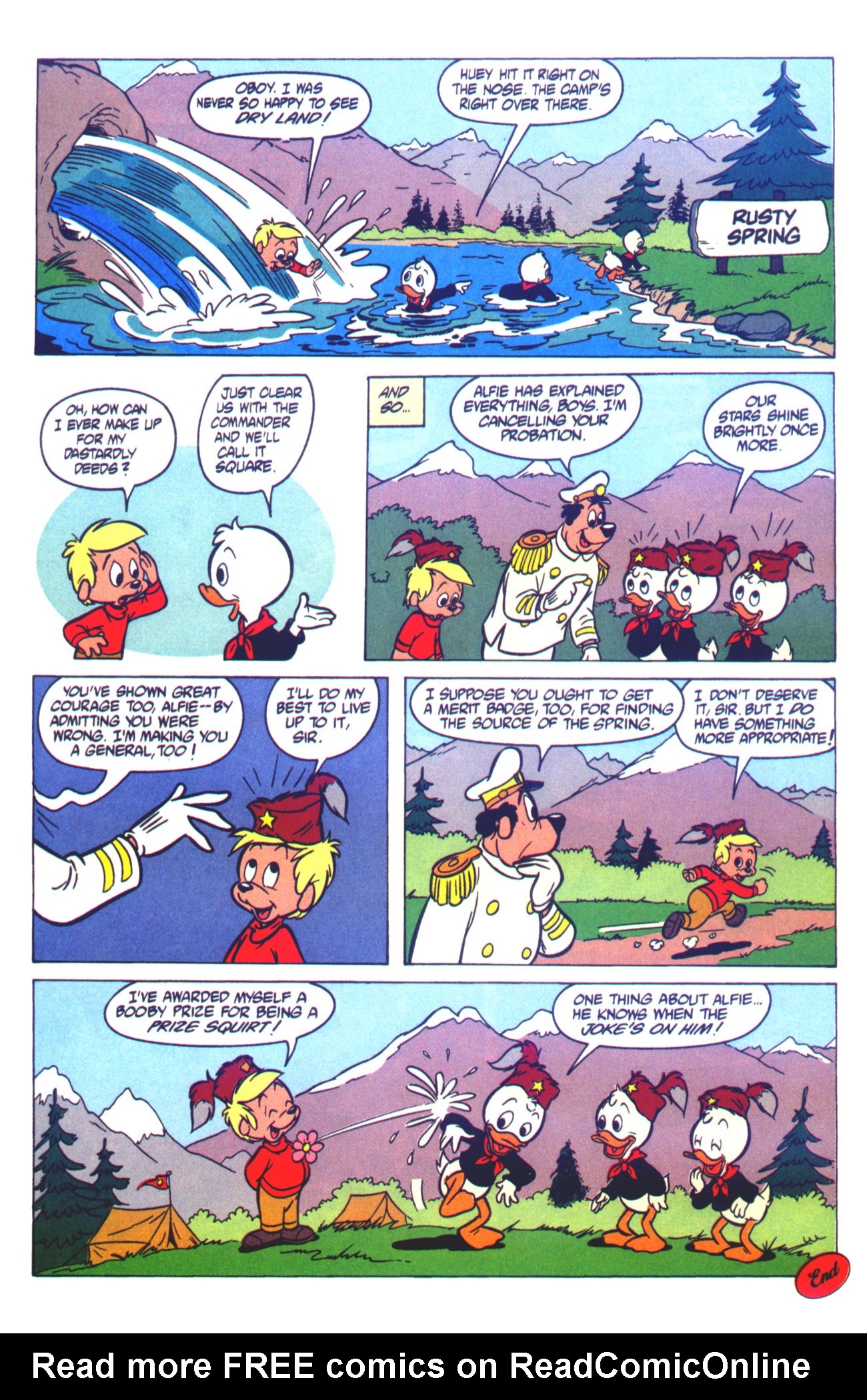 Read online Walt Disney's Junior Woodchucks Limited Series comic -  Issue #3 - 18