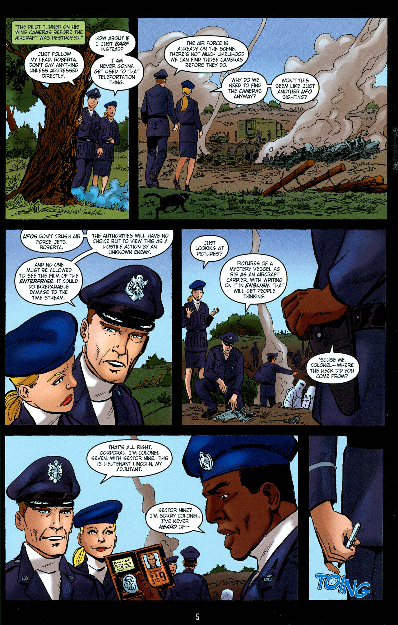Read online Star Trek: Assignment: Earth comic -  Issue #2 - 7