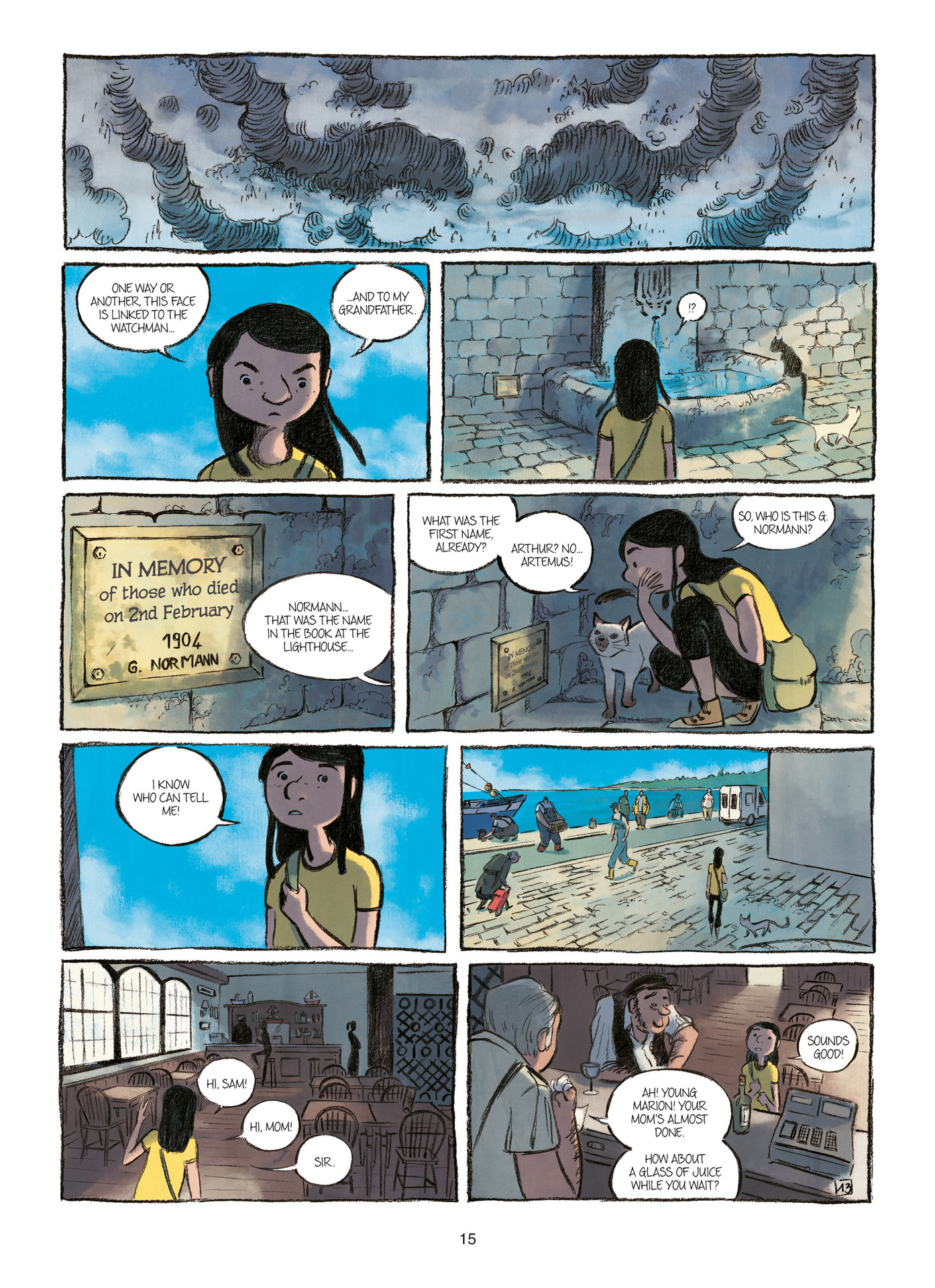 Read online Water Memory comic -  Issue #2 - 15
