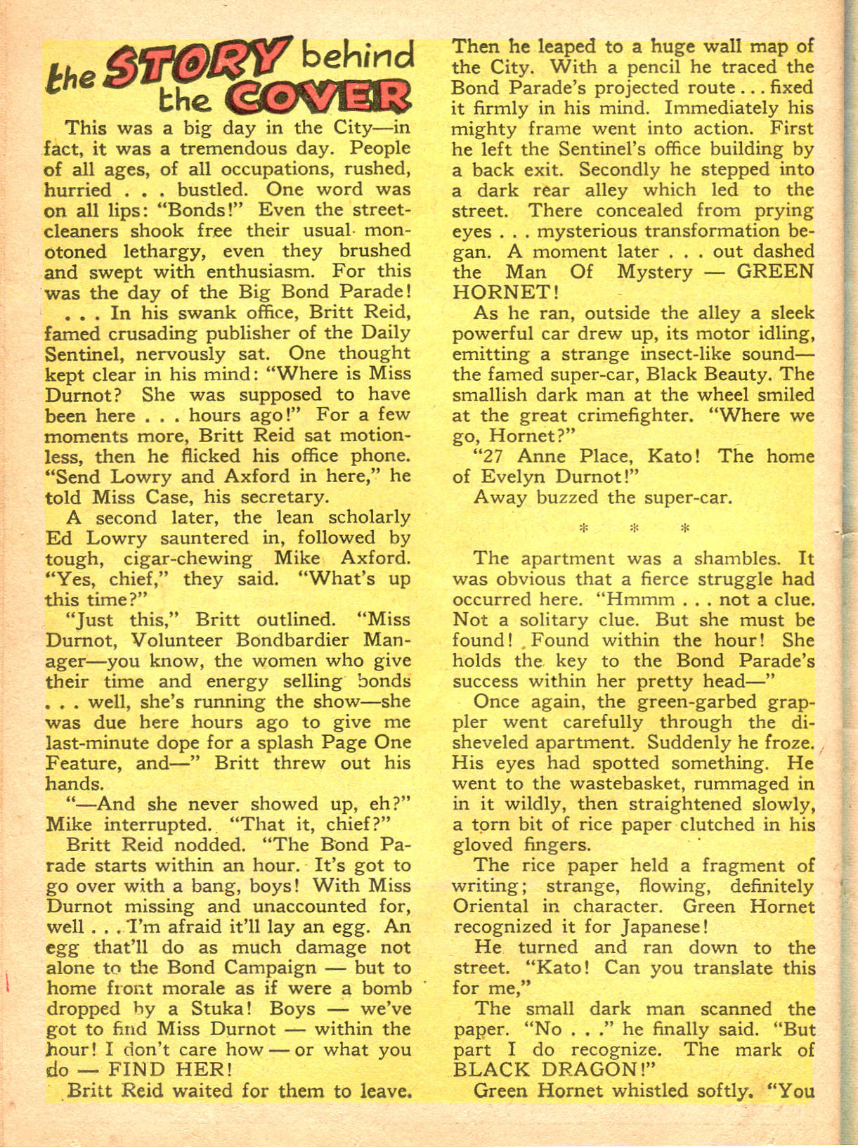 Read online Green Hornet Comics comic -  Issue #18 - 17