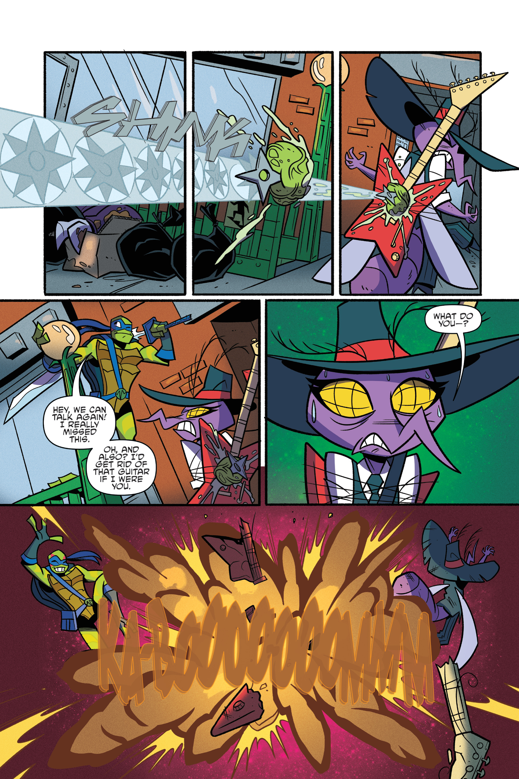 Read online Rise of the Teenage Mutant Ninja Turtles: Sound Off! comic -  Issue # _TPB - 60