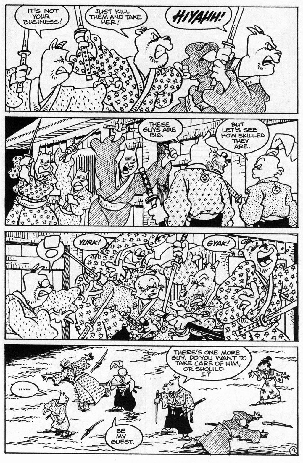 Read online Usagi Yojimbo (1996) comic -  Issue #50 - 11