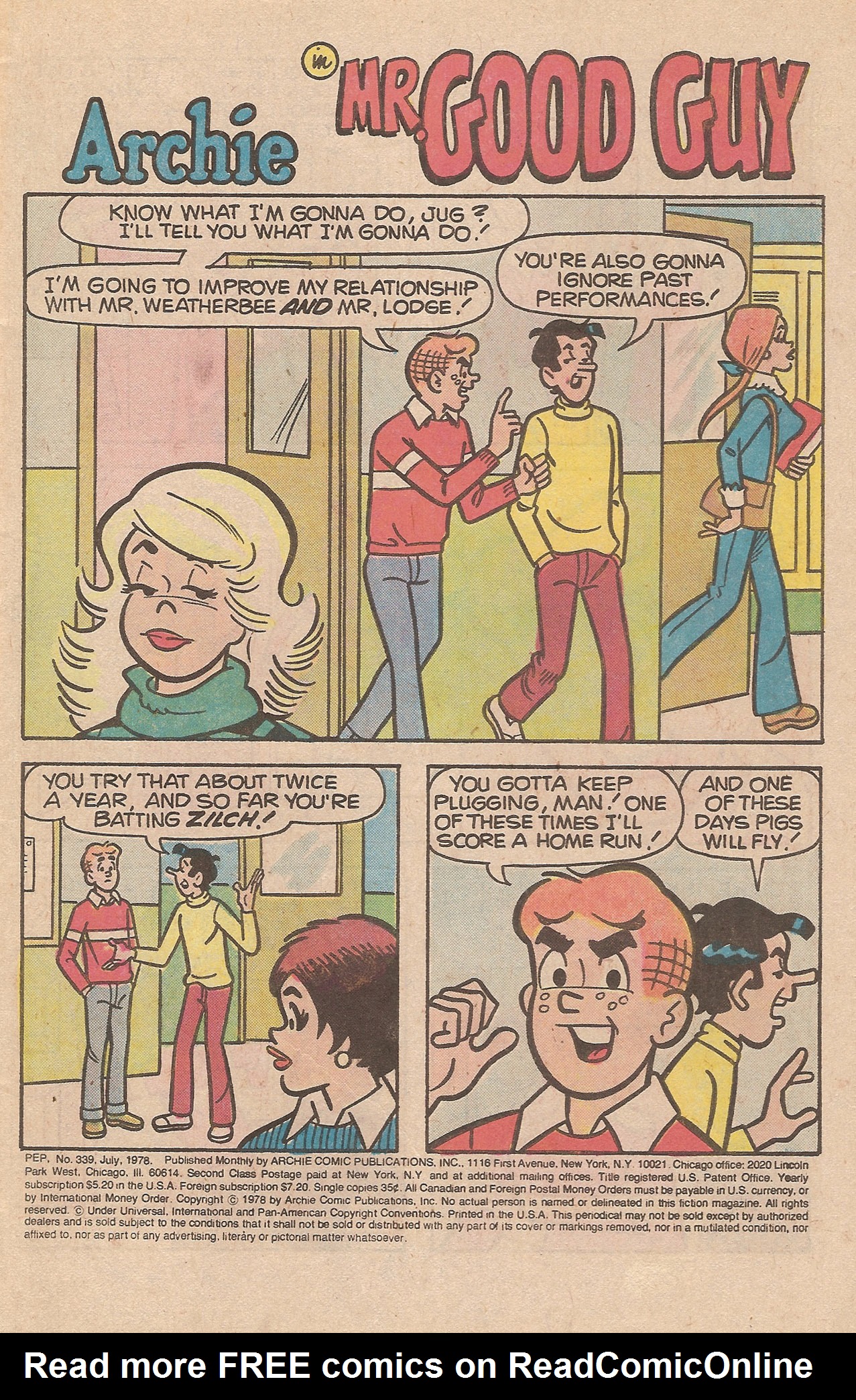 Read online Pep Comics comic -  Issue #339 - 3