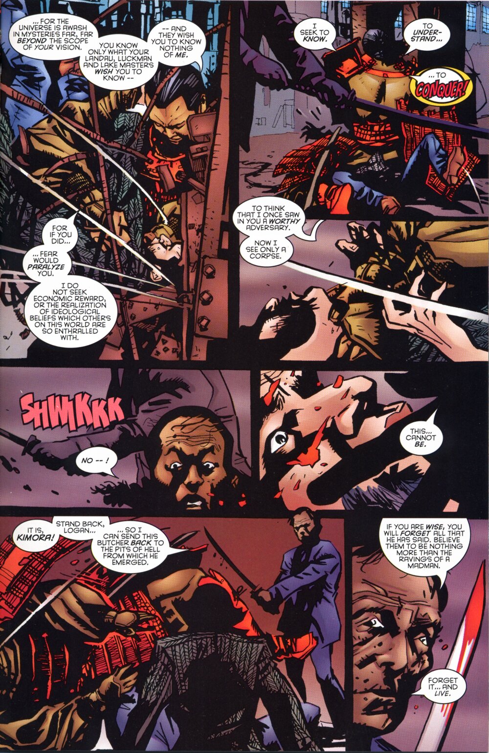 Read online Logan: Path of the Warlord comic -  Issue # Full - 11