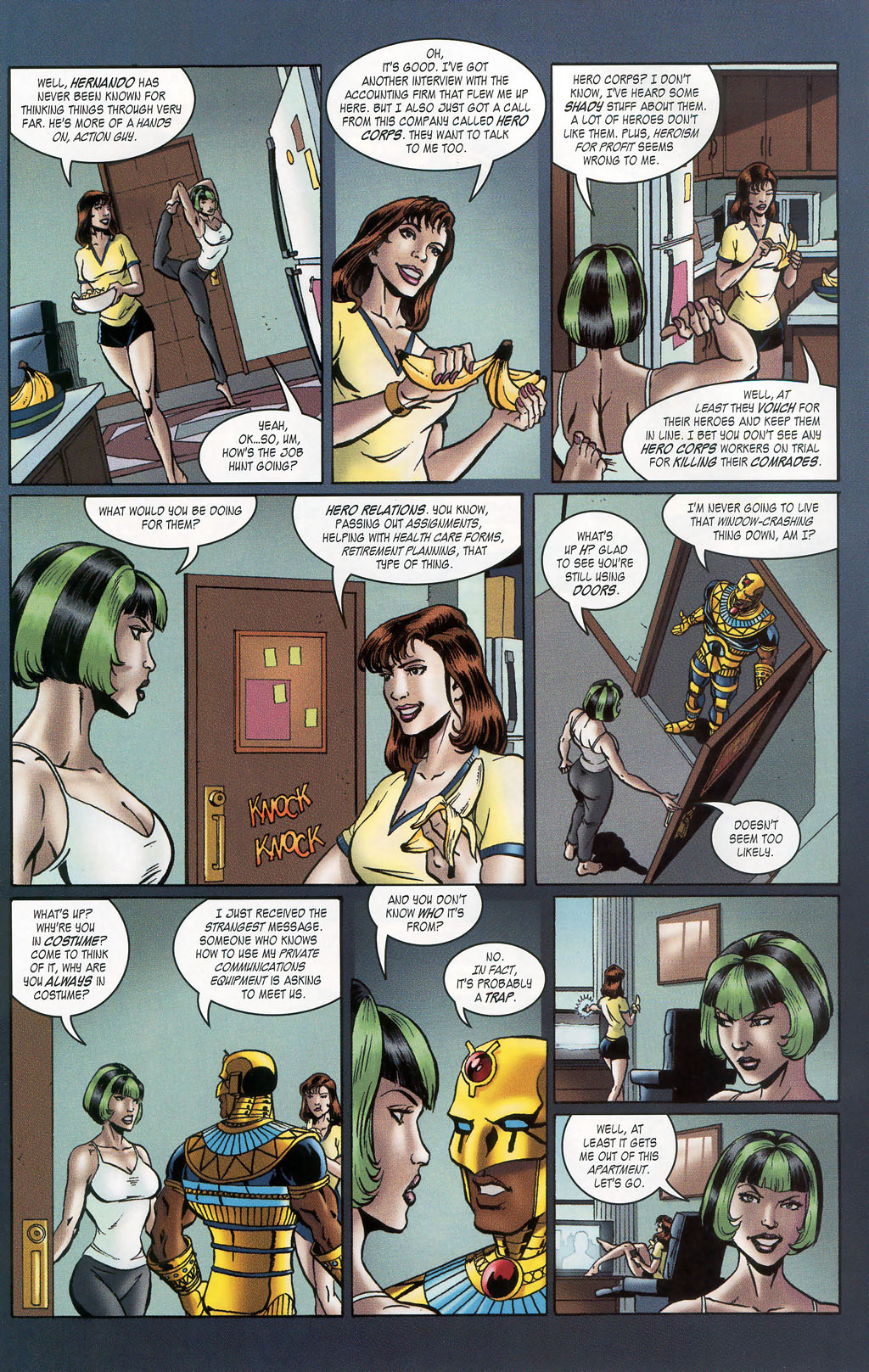 Read online City of Heroes (2004) comic -  Issue #5 - 7