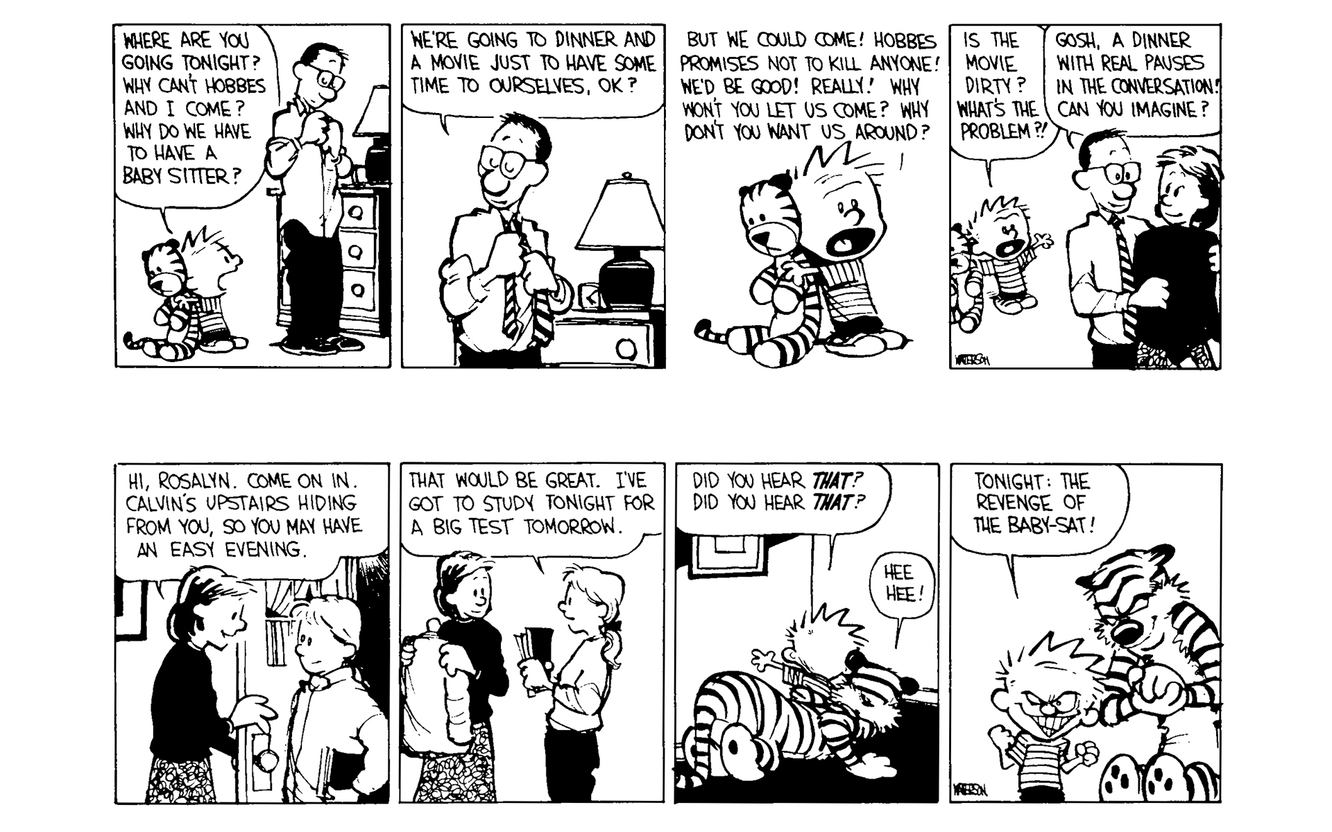 Calvin and Hobbes Issue 5 | Viewcomic reading comics online ...