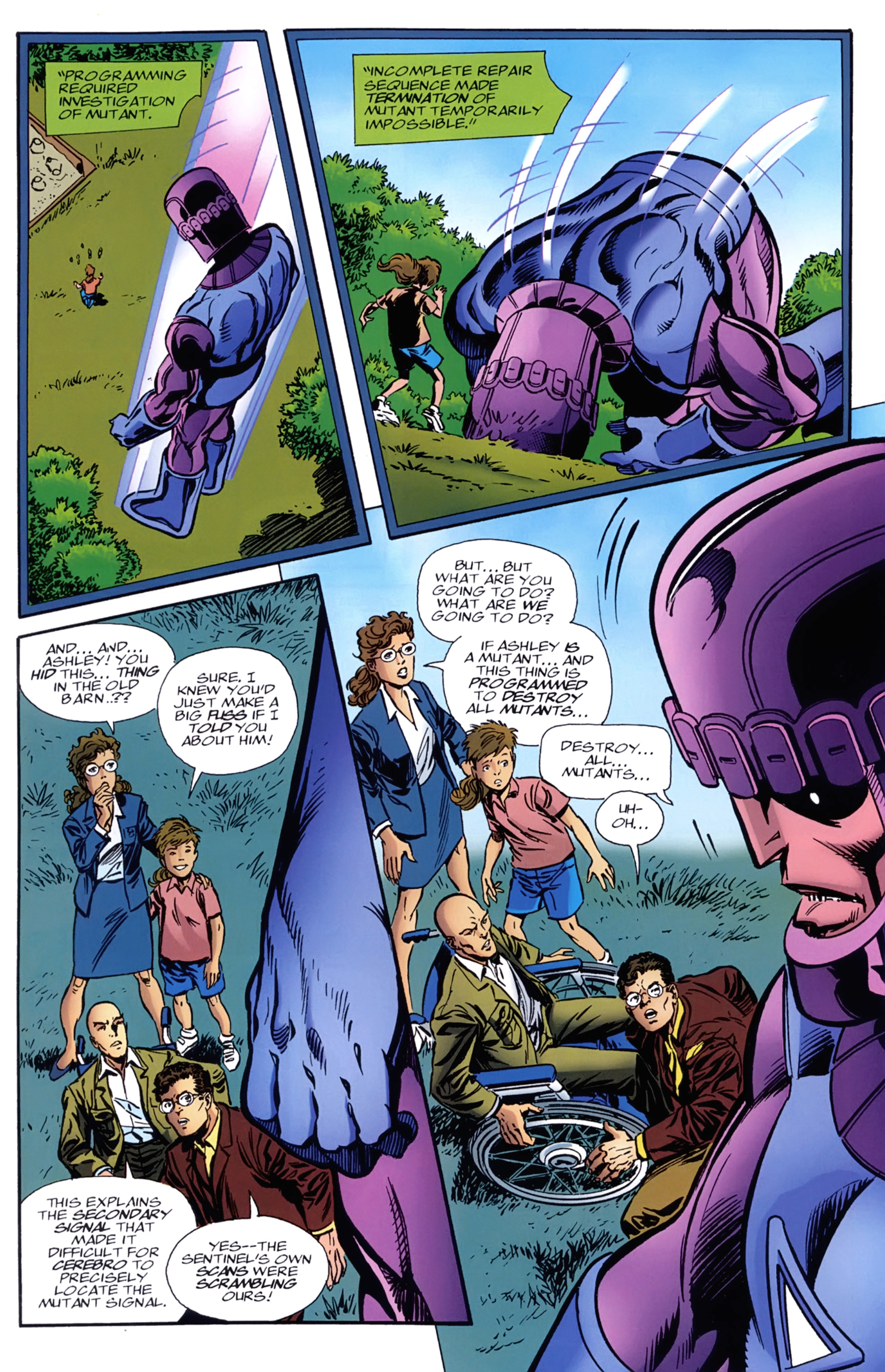 Read online X-Men: Hidden Years comic -  Issue #10 - 40