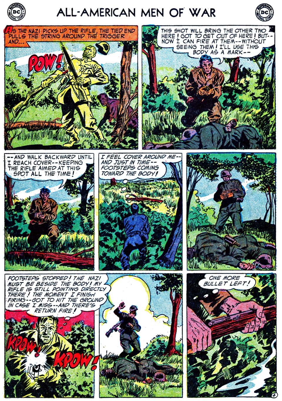 Read online All-American Men of War comic -  Issue #13 - 14