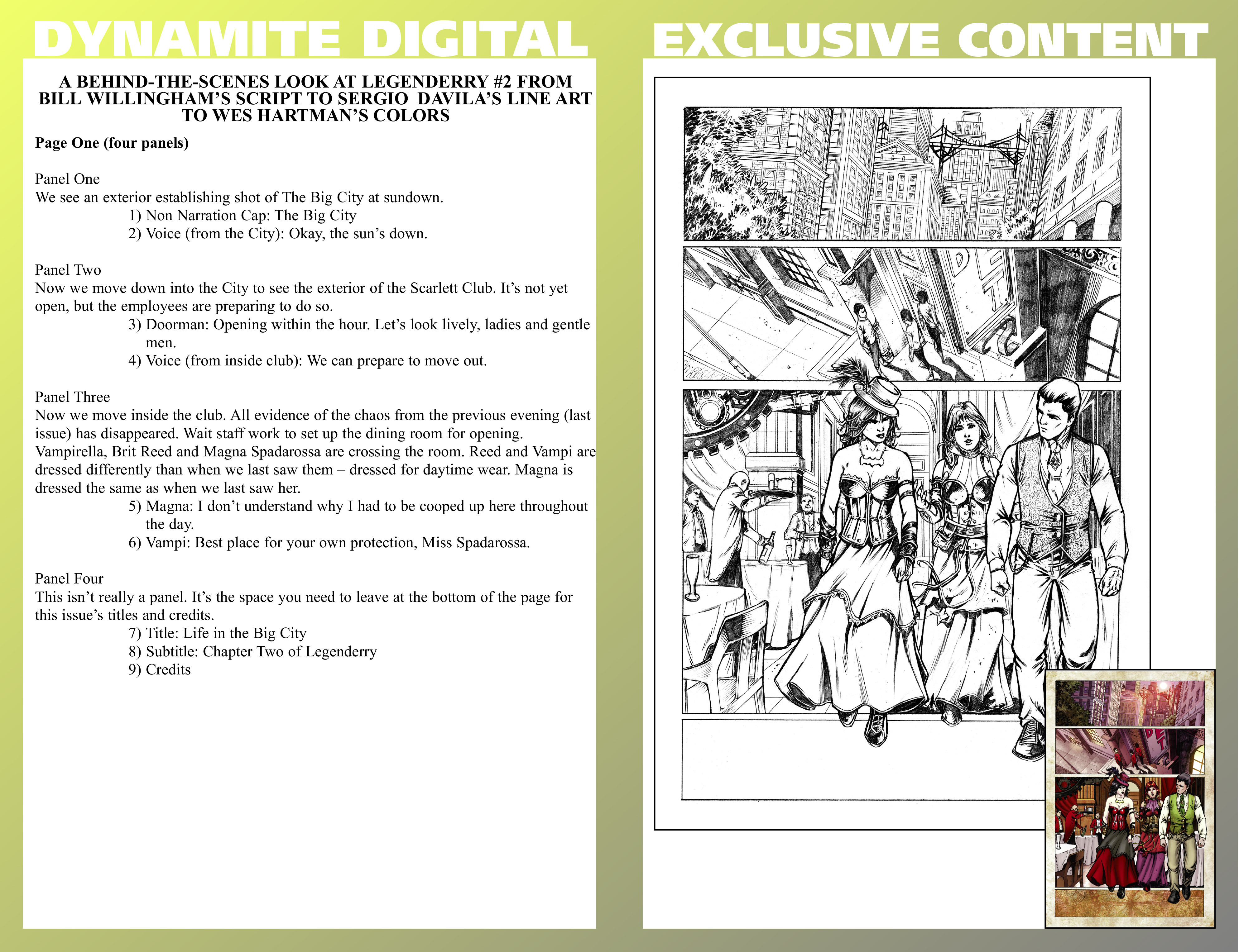 Read online Legenderry: A Steampunk Adventure comic -  Issue #2 - 26