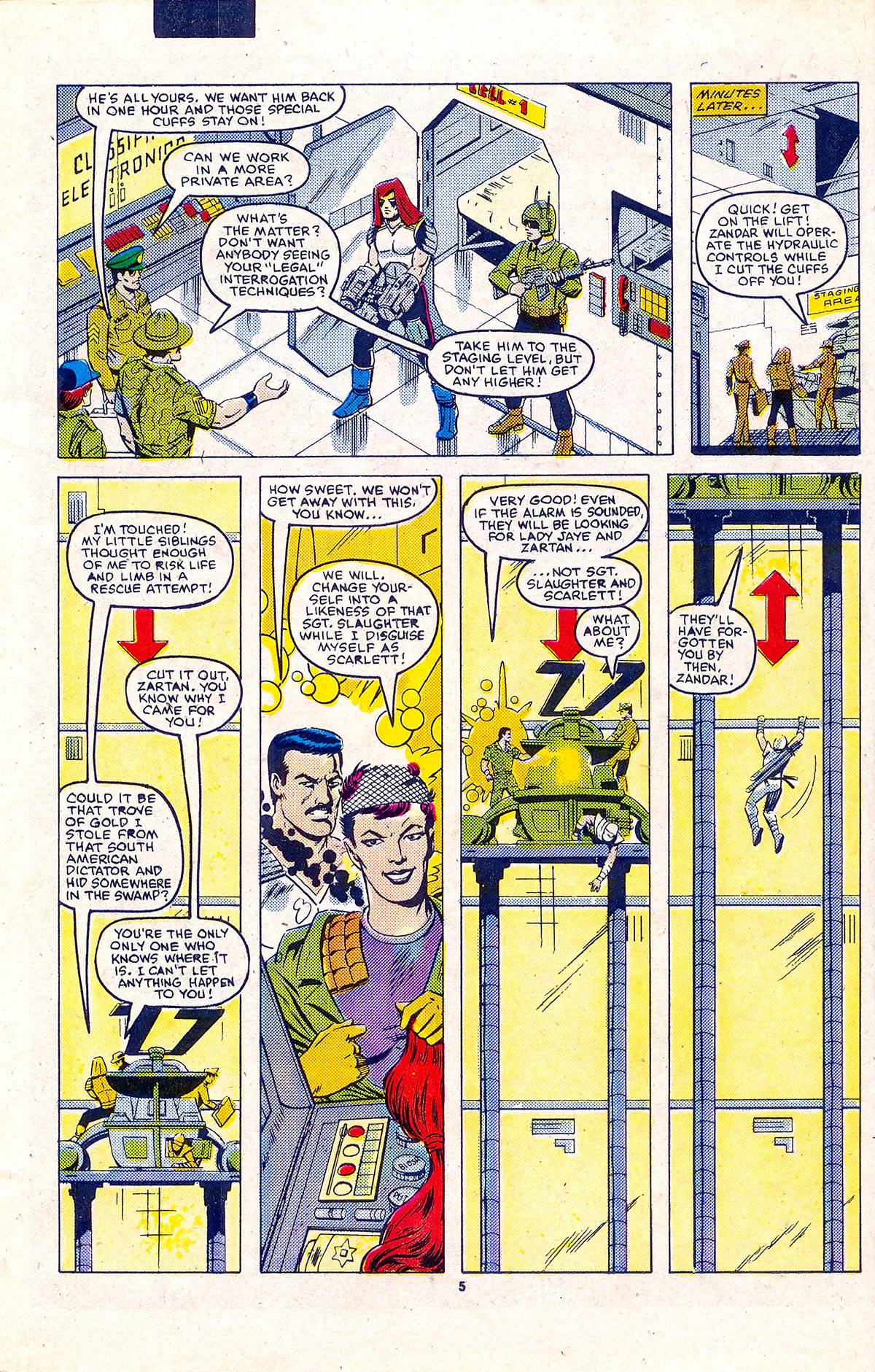 Read online G.I. Joe: A Real American Hero comic -  Issue #51 - 6