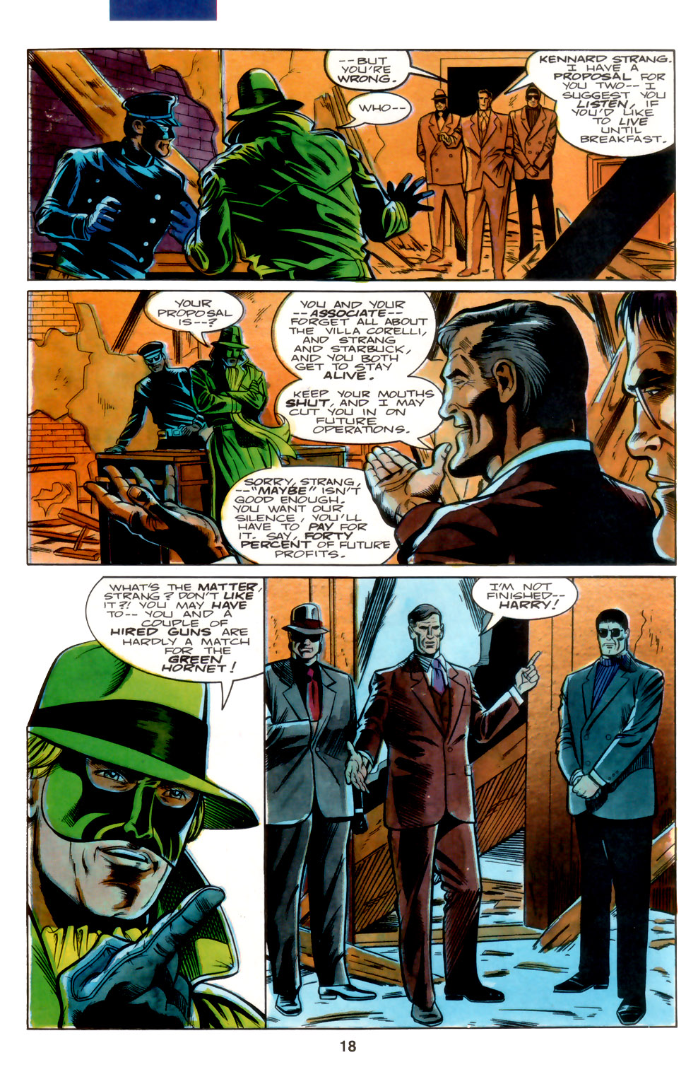Read online The Green Hornet (1991) comic -  Issue #4 - 19