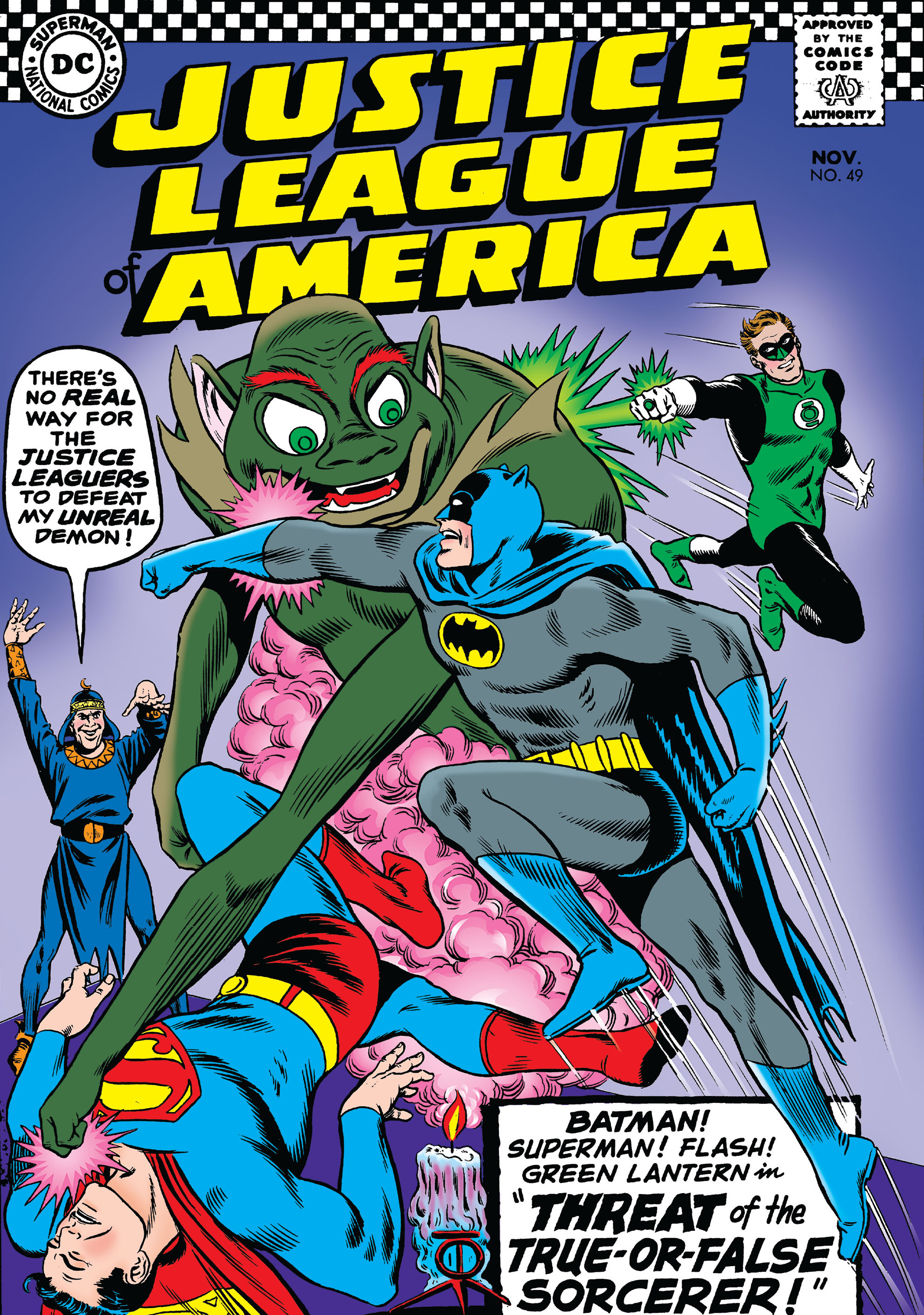 Read online Justice League of America (1960) comic -  Issue #49 - 1