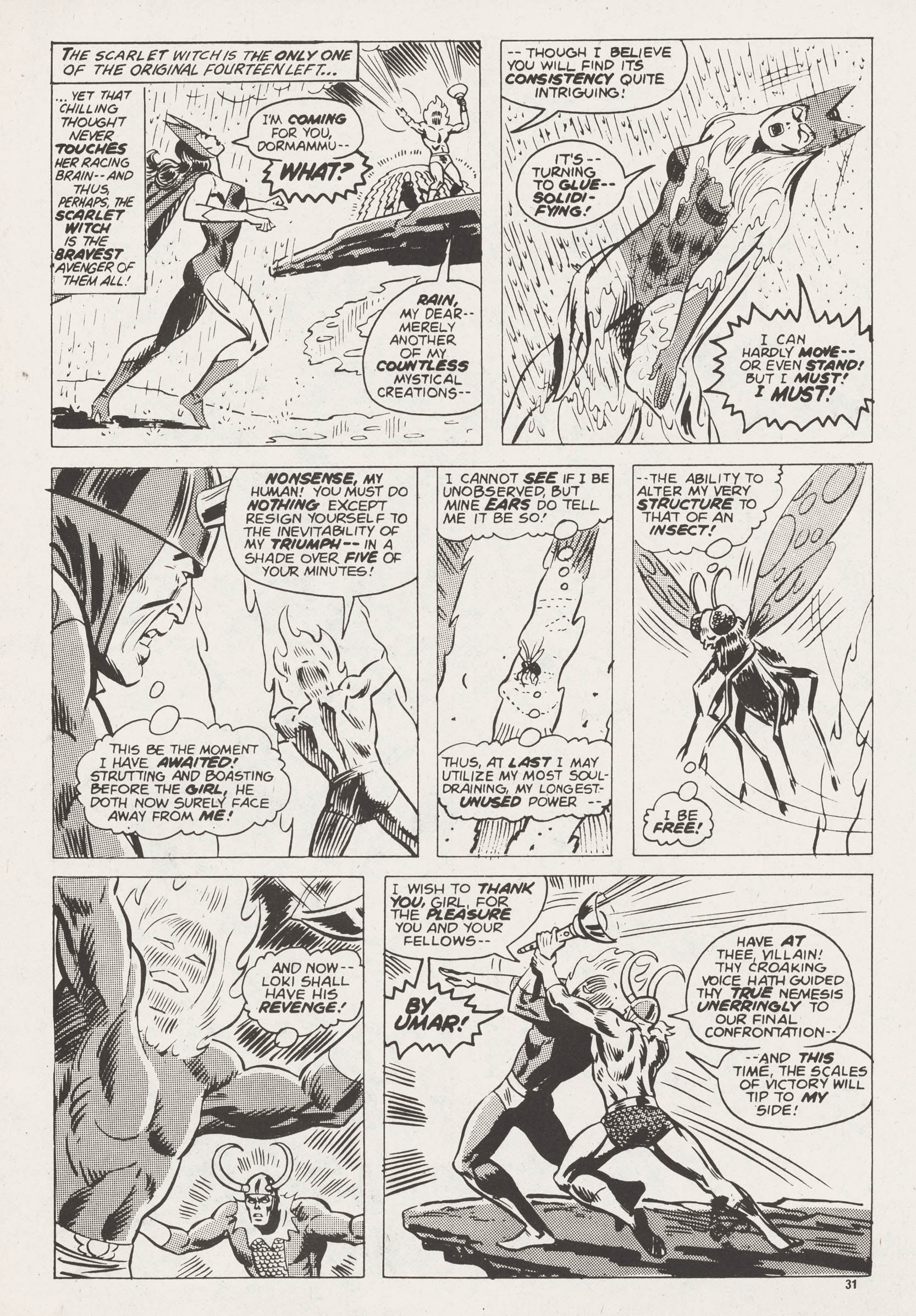 Read online Super Spider-Man and Captain Britain comic -  Issue #236 - 31