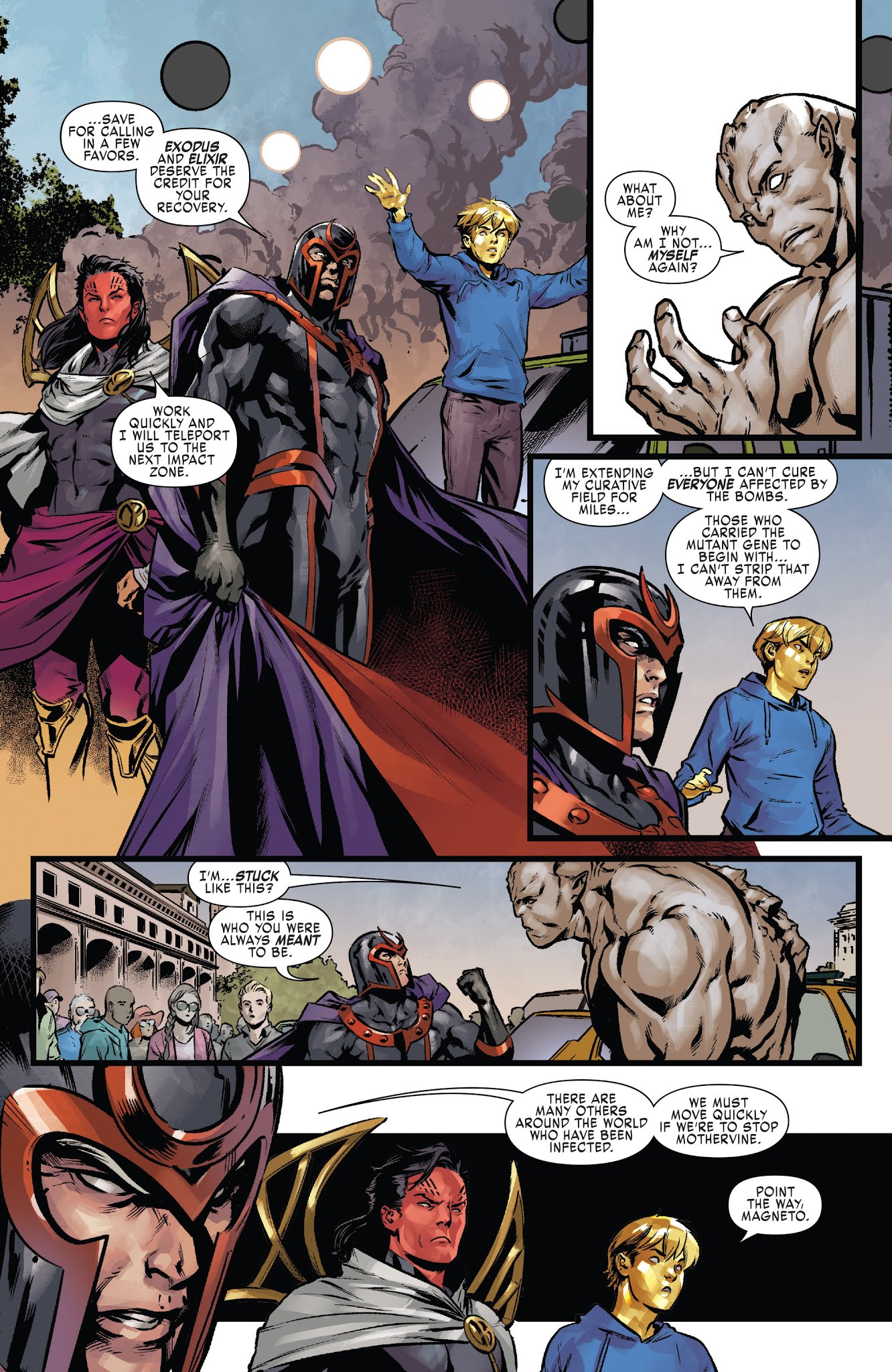 Read online X-Men: Blue comic -  Issue #28 - 12