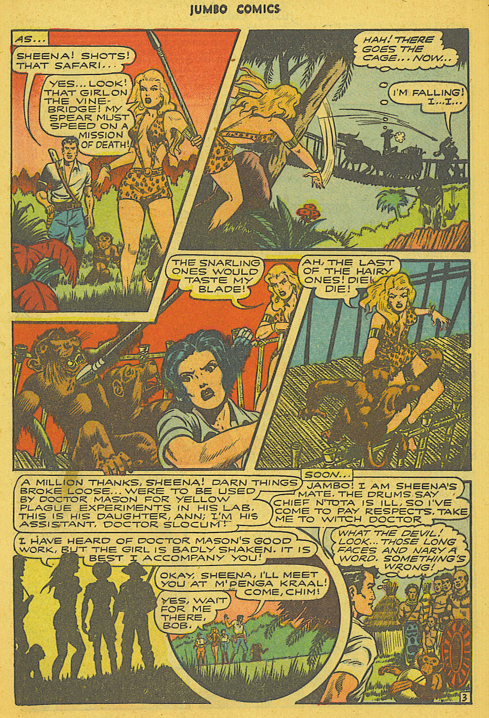 Read online Jumbo Comics comic -  Issue #97 - 5