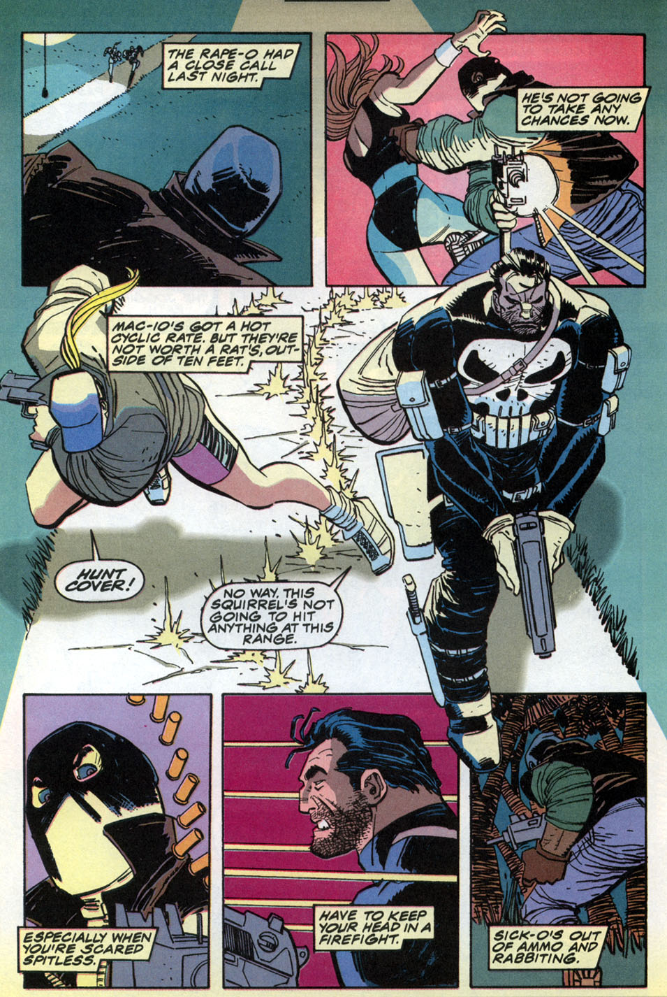 Read online The Punisher War Zone comic -  Issue #8 - 16