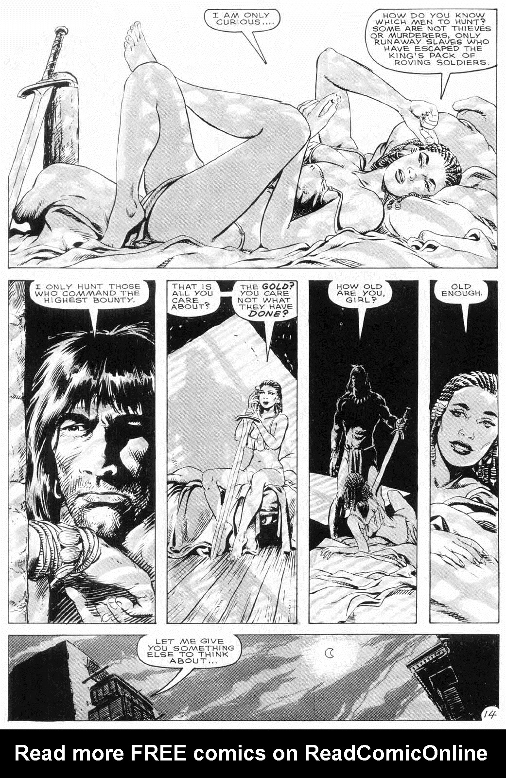 Read online The Savage Sword Of Conan comic -  Issue #153 - 18