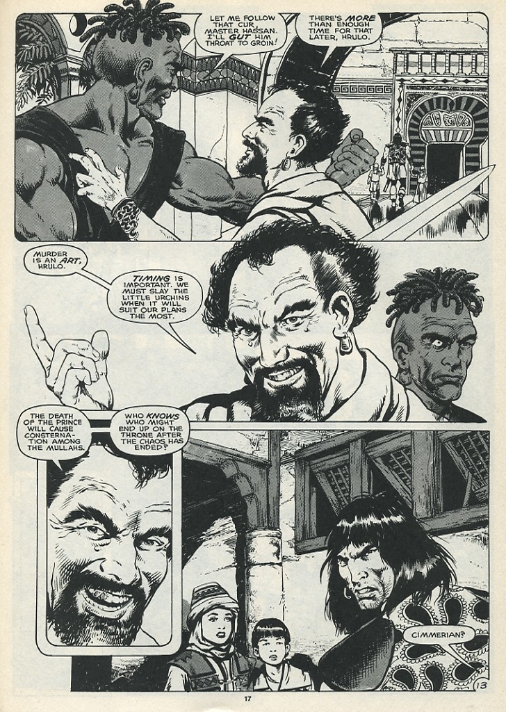 The Savage Sword Of Conan issue 165 - Page 19