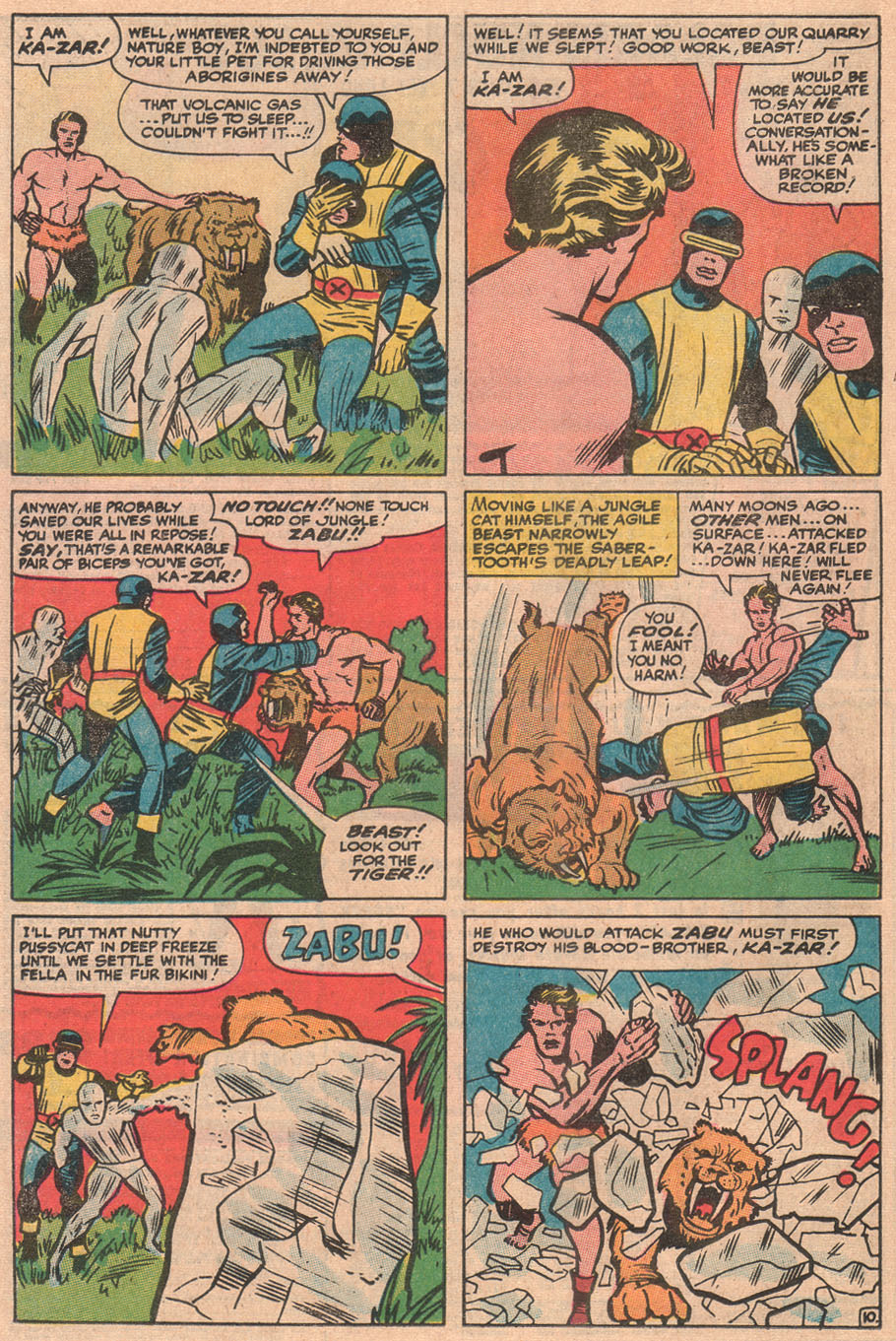 Read online Ka-Zar (1970) comic -  Issue #1 - 16
