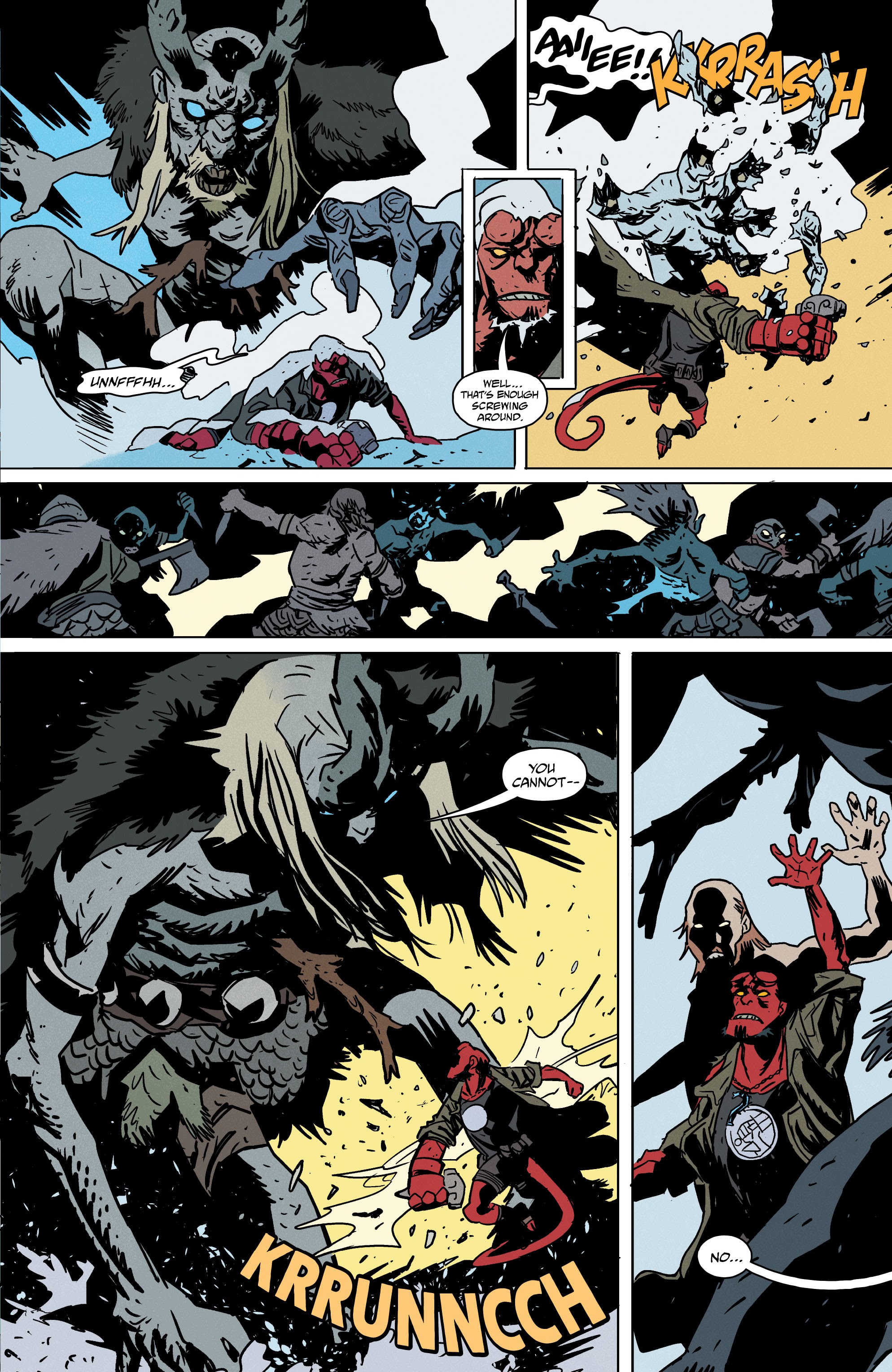 Read online Hellboy: The Bones of Giants comic -  Issue #4 - 19
