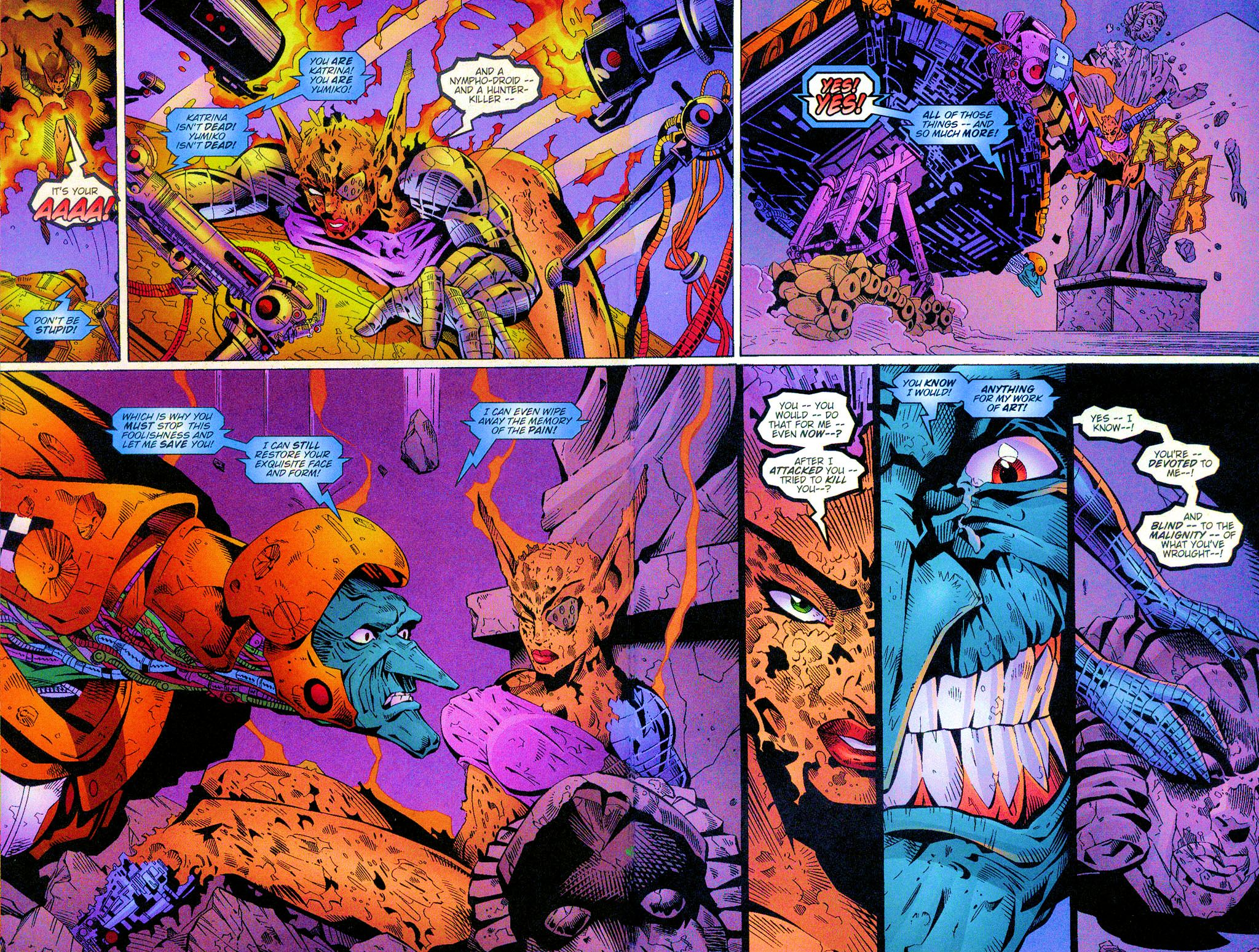 Read online Cybernary comic -  Issue #5 - 18