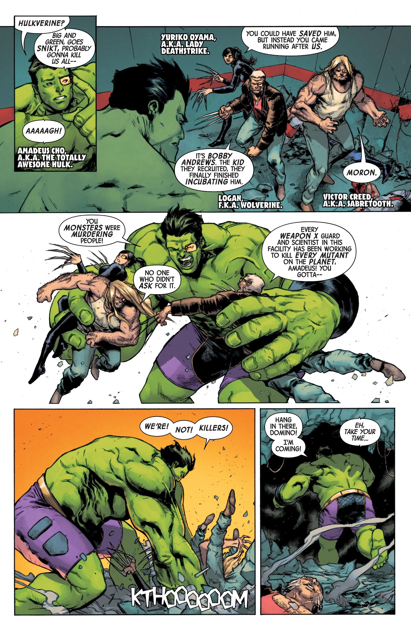 Read online Totally Awesome Hulk comic -  Issue #22 - 4